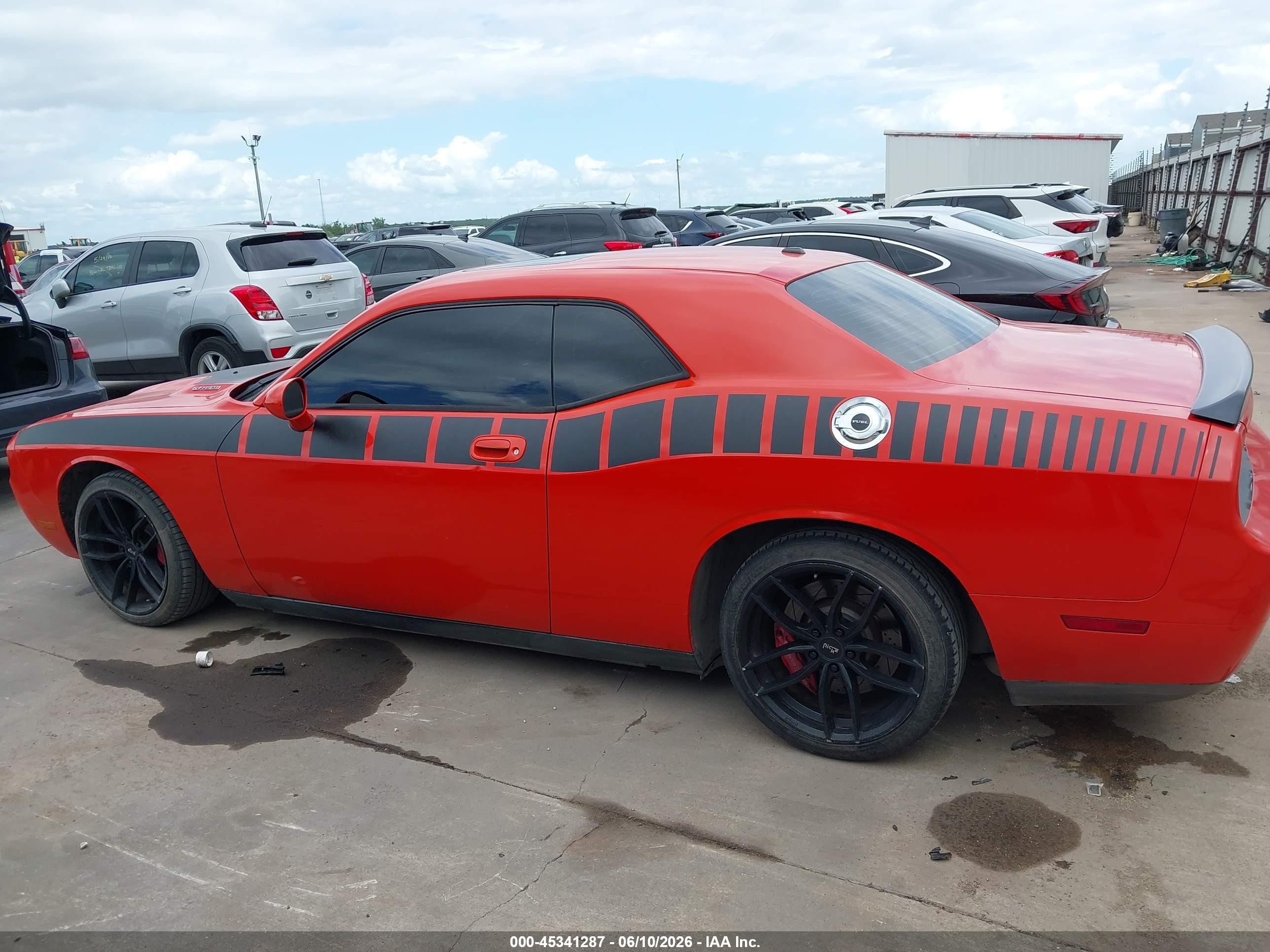 2008 Dodge Challenger Srt8 Orange vin: 2B3LJ74W08H290329