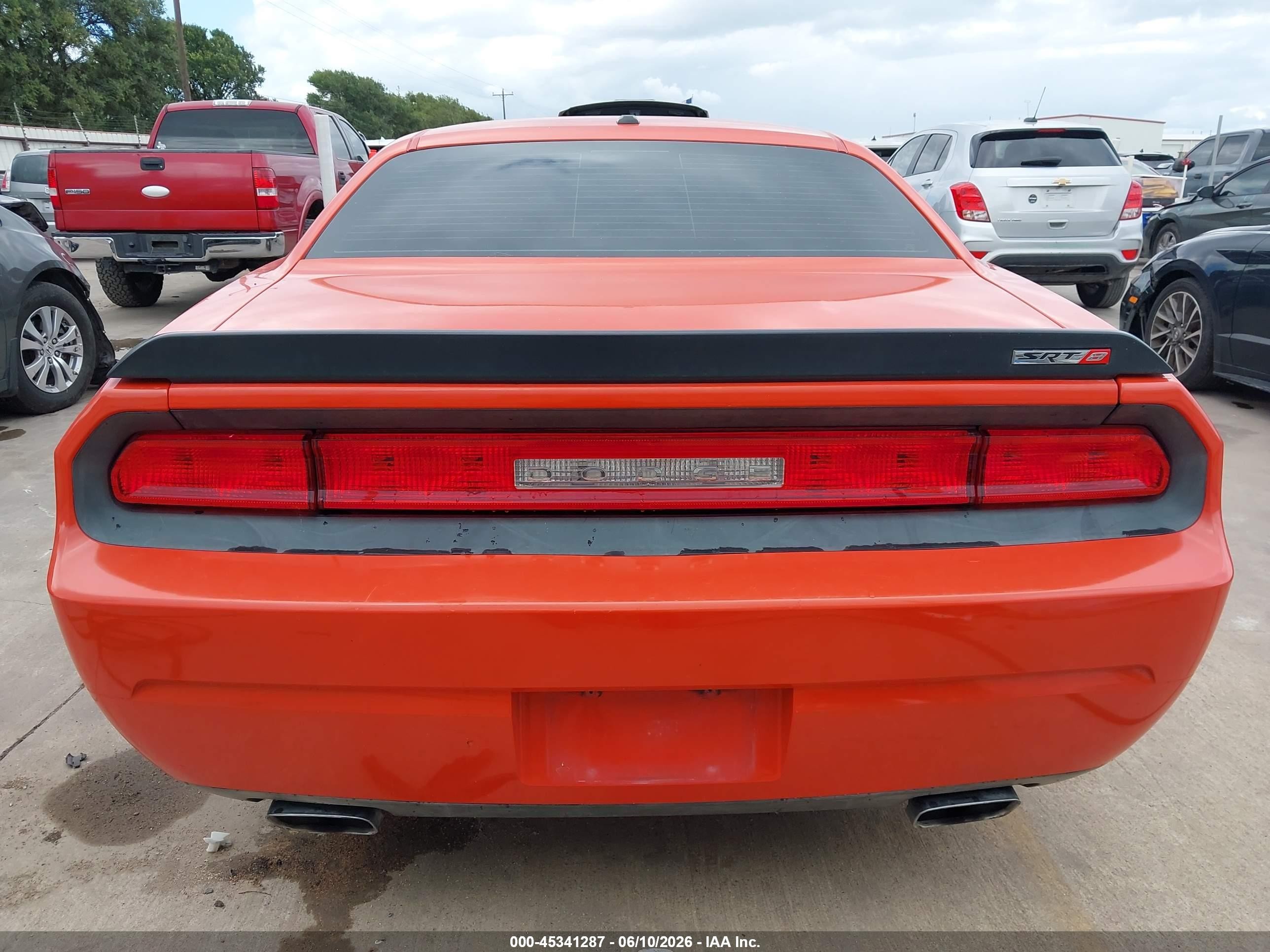 2008 Dodge Challenger Srt8 Orange vin: 2B3LJ74W08H290329