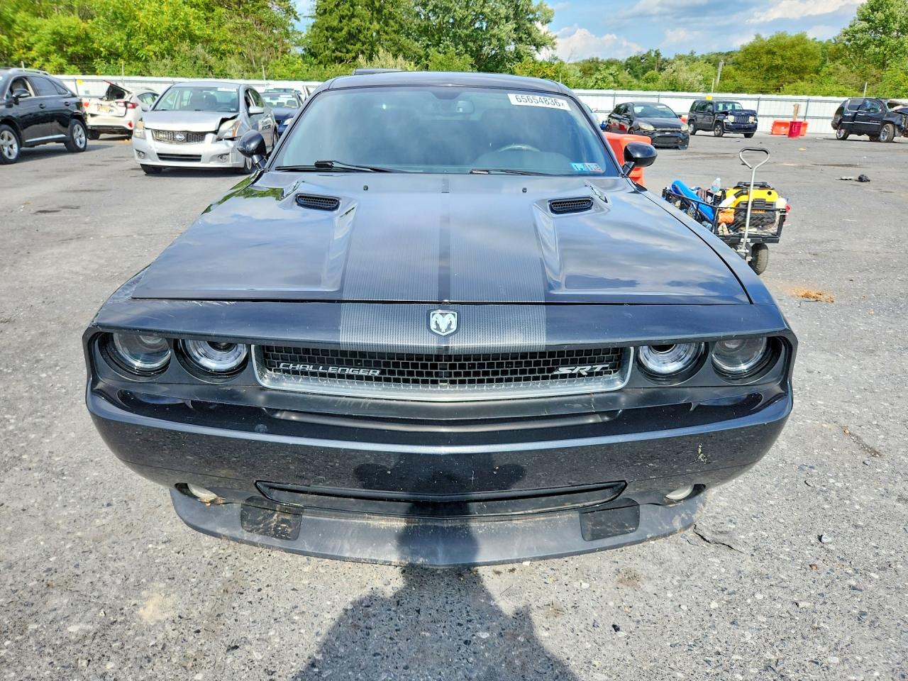 2008 Dodge Challenger Srt-8 Black vin: 2B3LJ74W08H300843