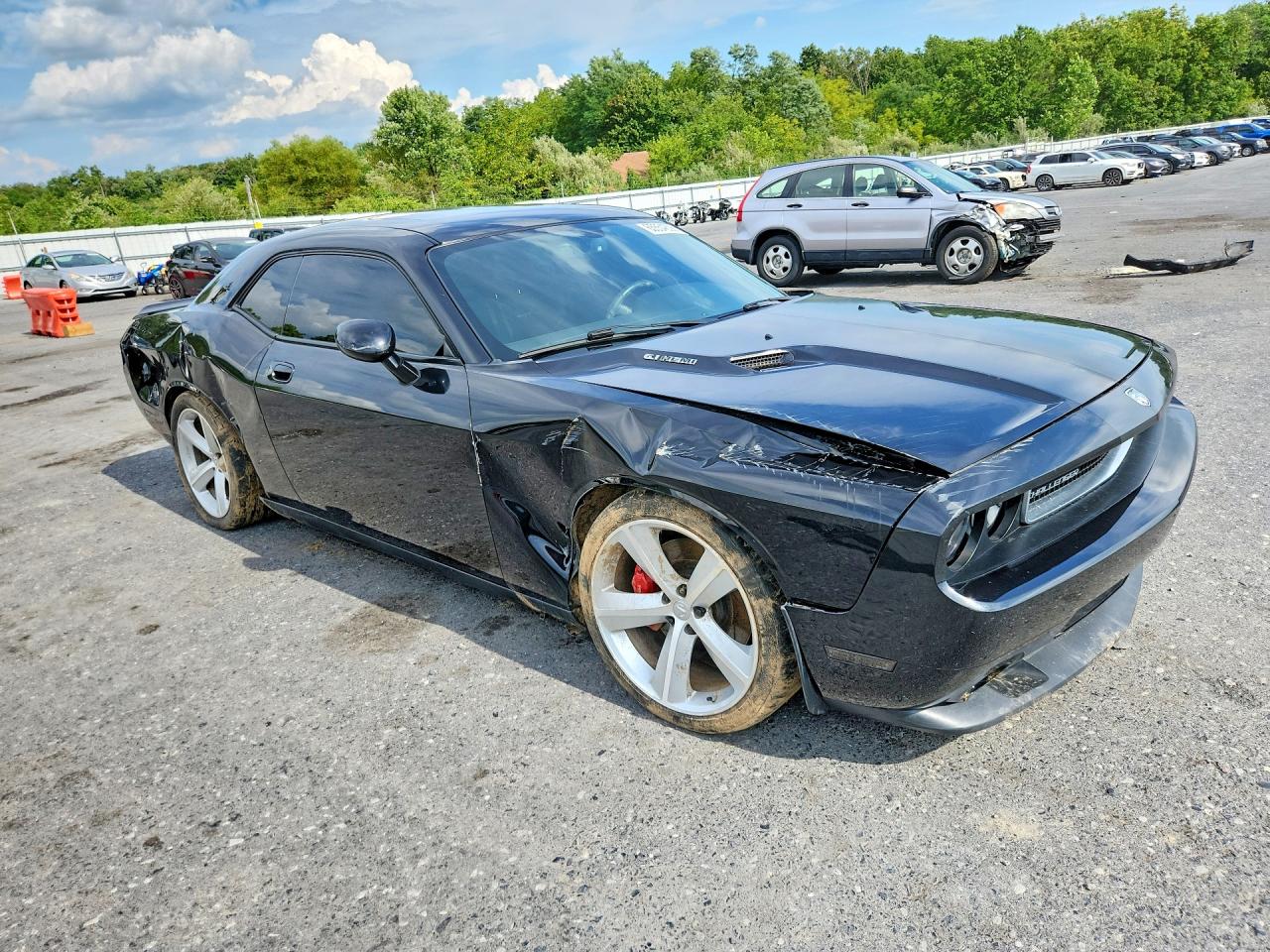 2008 Dodge Challenger Srt-8 Black vin: 2B3LJ74W08H300843