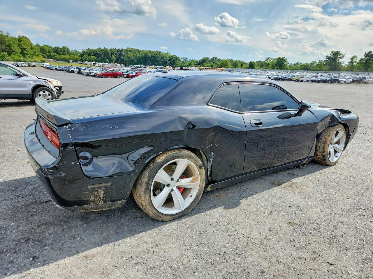 2008 Dodge Challenger Srt-8 Black vin: 2B3LJ74W08H300843