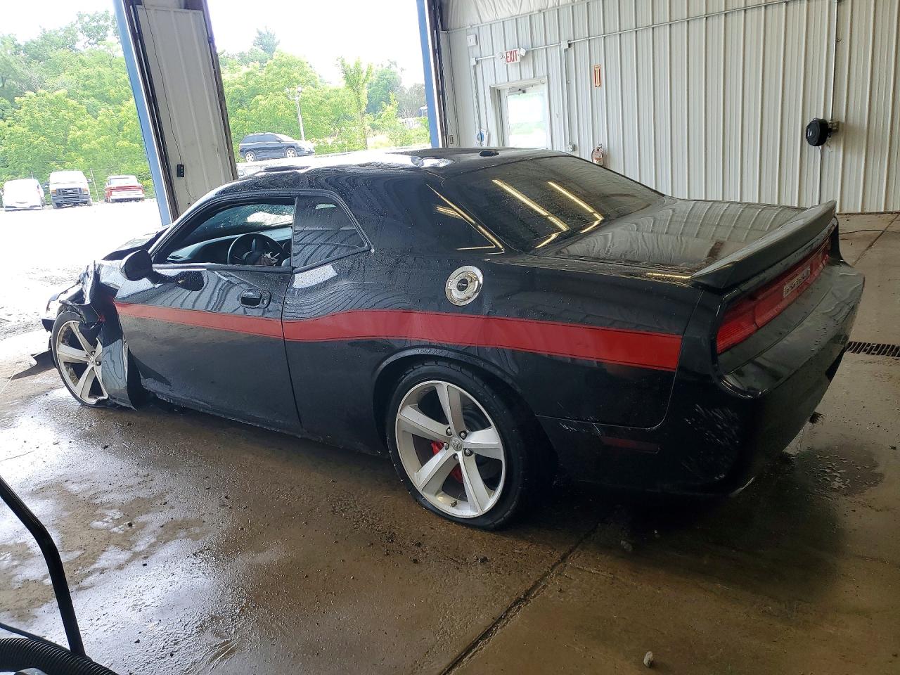 2009 Dodge Challenger Srt-8 Black vin: 2B3LJ74W09H579969