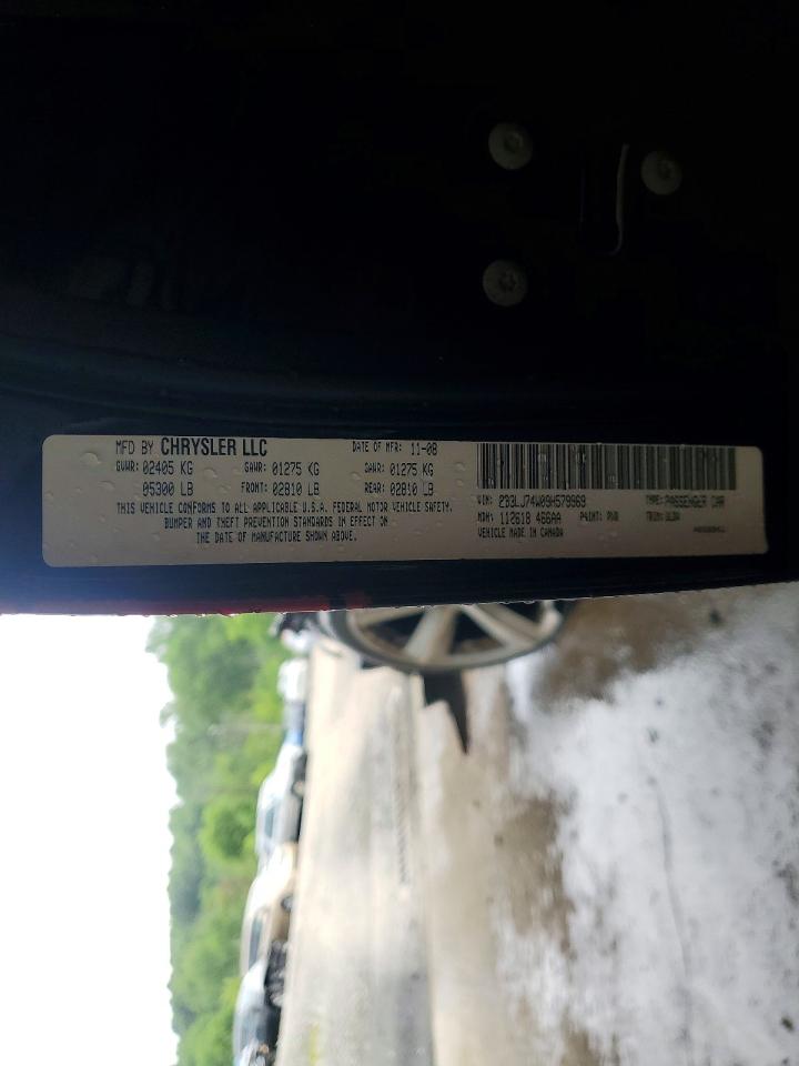 2009 Dodge Challenger Srt-8 Black vin: 2B3LJ74W09H579969