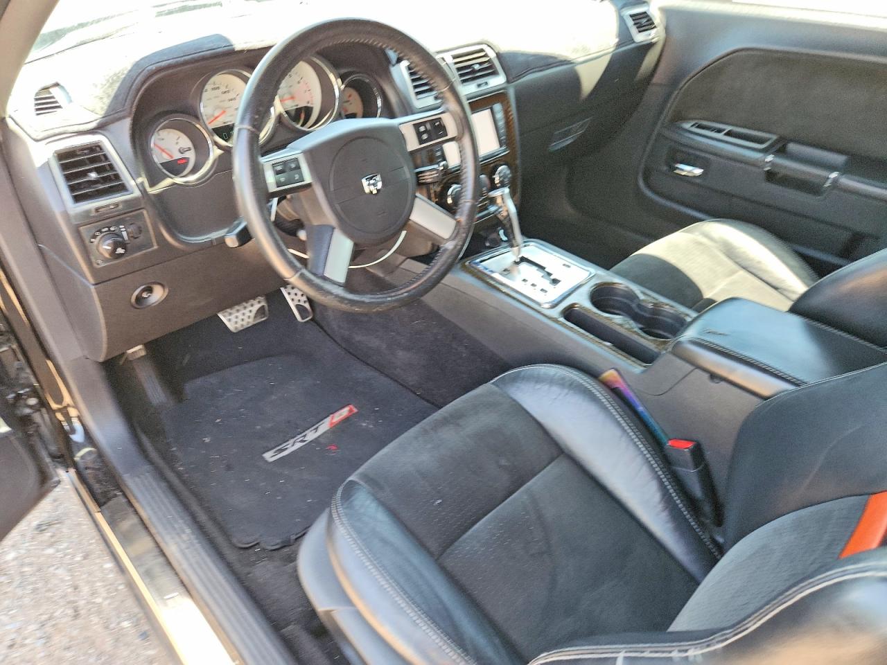 2008 Dodge Challenger Srt-8 Black vin: 2B3LJ74W38H302540