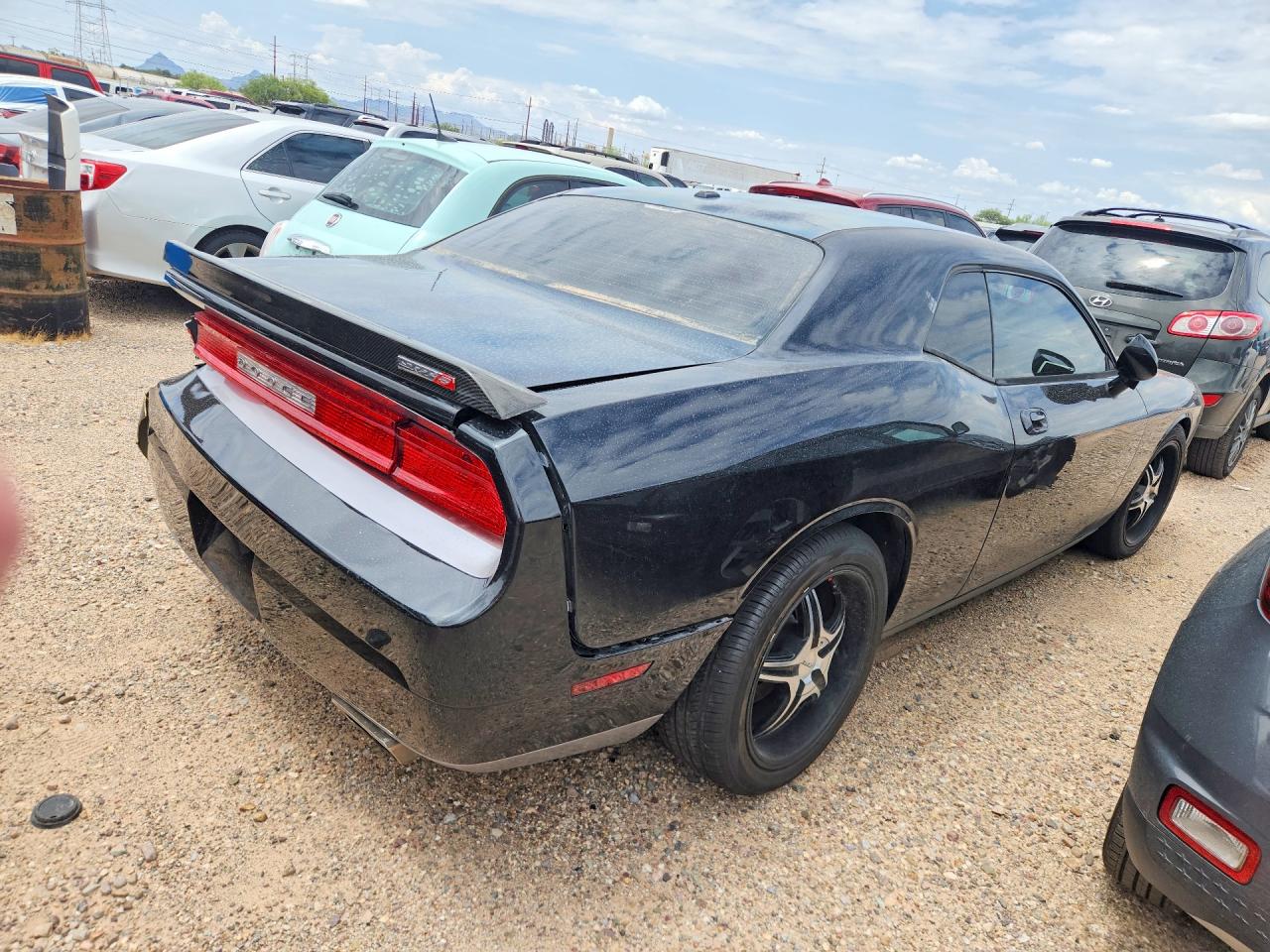 2008 Dodge Challenger Srt-8 Black vin: 2B3LJ74W38H302540