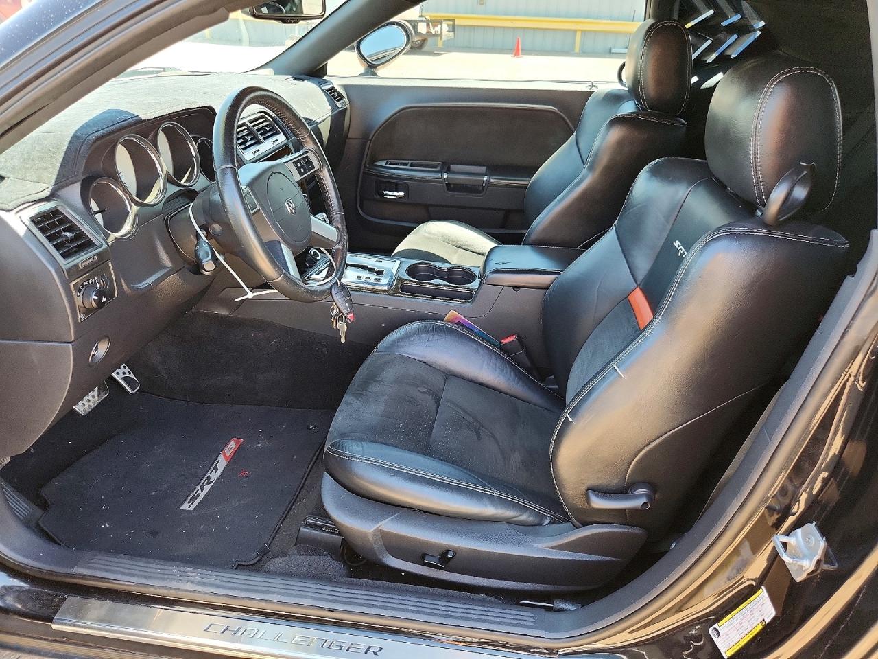 2008 Dodge Challenger Srt-8 Black vin: 2B3LJ74W38H302540