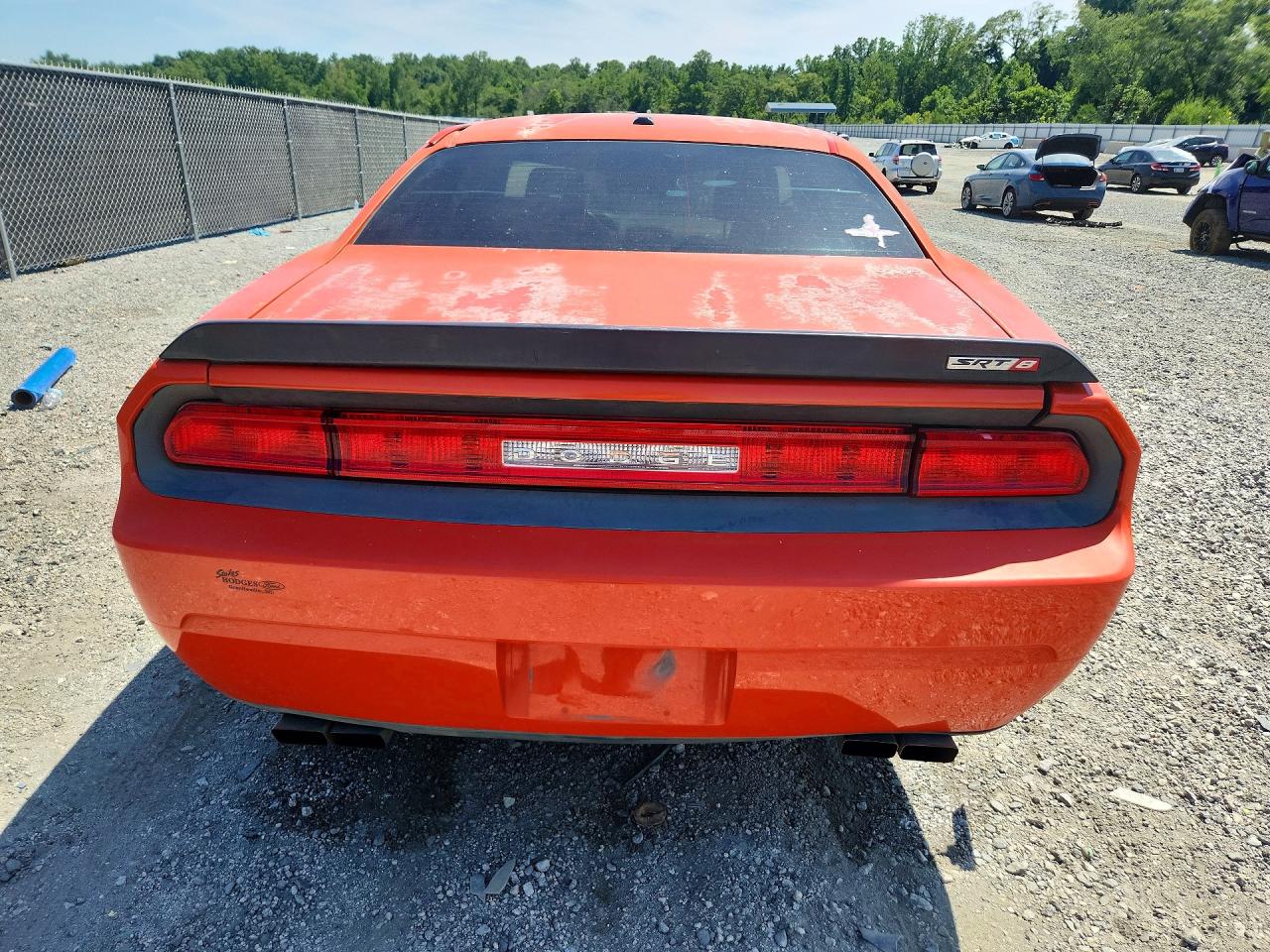 2009 Dodge Challenger Srt-8 Оранжевый vin: 2B3LJ74W39H537621