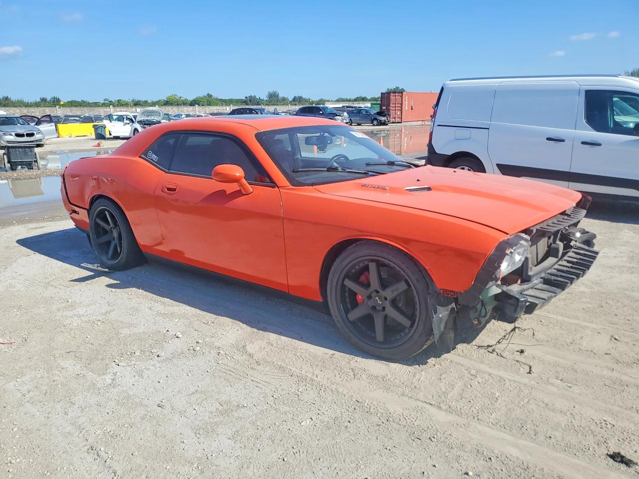 2009 Dodge Challenger Srt-8 Orange vin: 2B3LJ74W39H541751