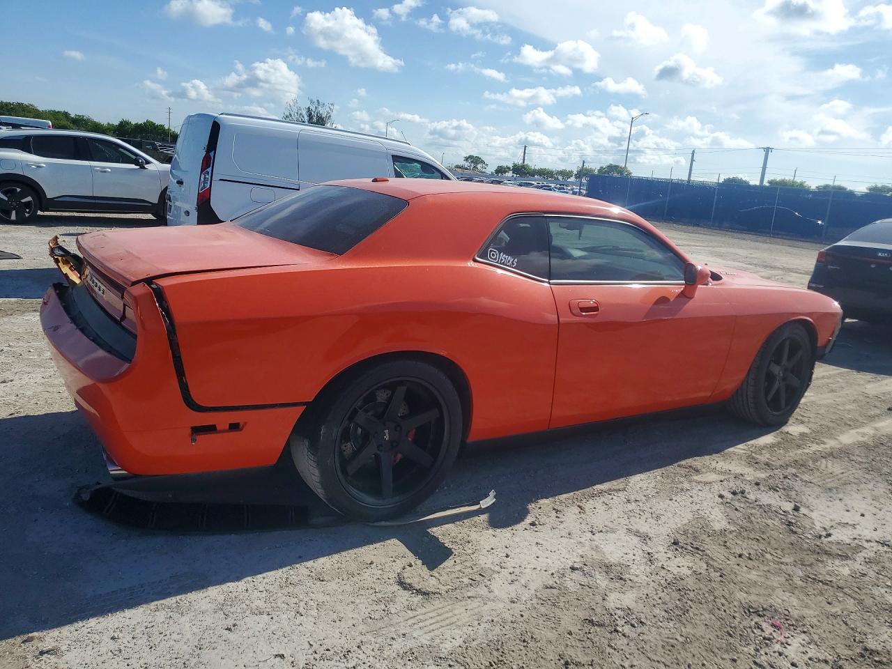 2009 Dodge Challenger Srt-8 Orange vin: 2B3LJ74W39H541751