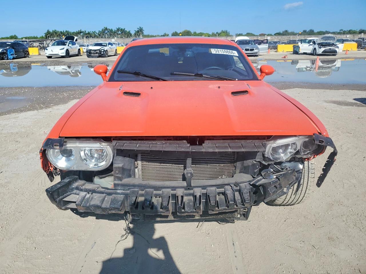 2009 Dodge Challenger Srt-8 Orange vin: 2B3LJ74W39H541751