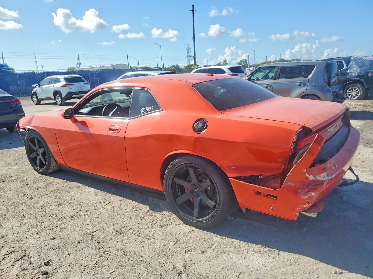 2009 Dodge Challenger Srt-8 Orange vin: 2B3LJ74W39H541751