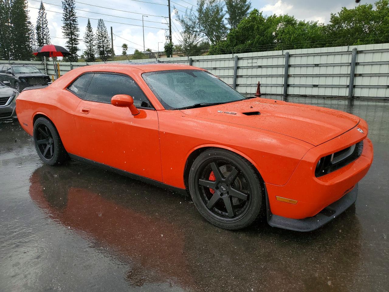 2009 Dodge Challenger Srt-8 Orange vin: 2B3LJ74W39H541751