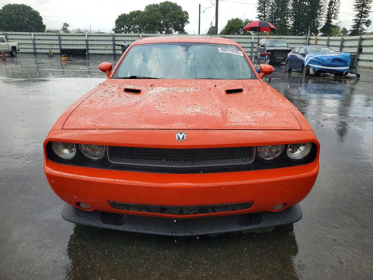 2009 Dodge Challenger Srt-8 Orange vin: 2B3LJ74W39H541751