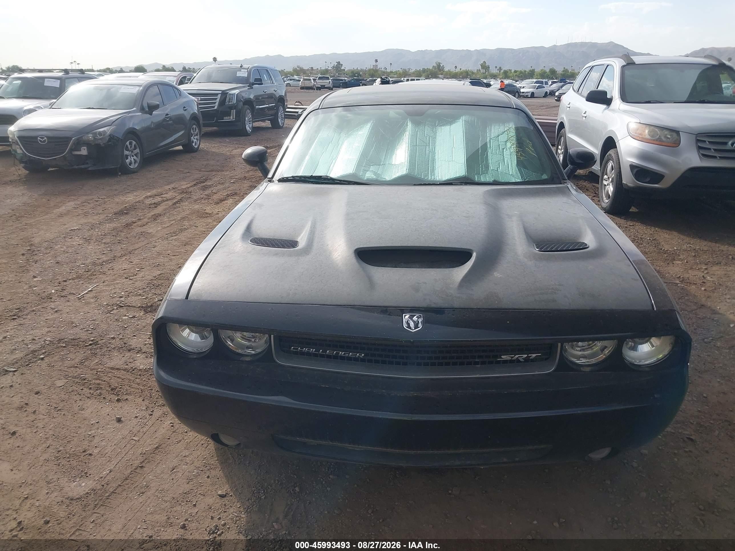 2009 Dodge Challenger Srt8 Black vin: 2B3LJ74W39H545508