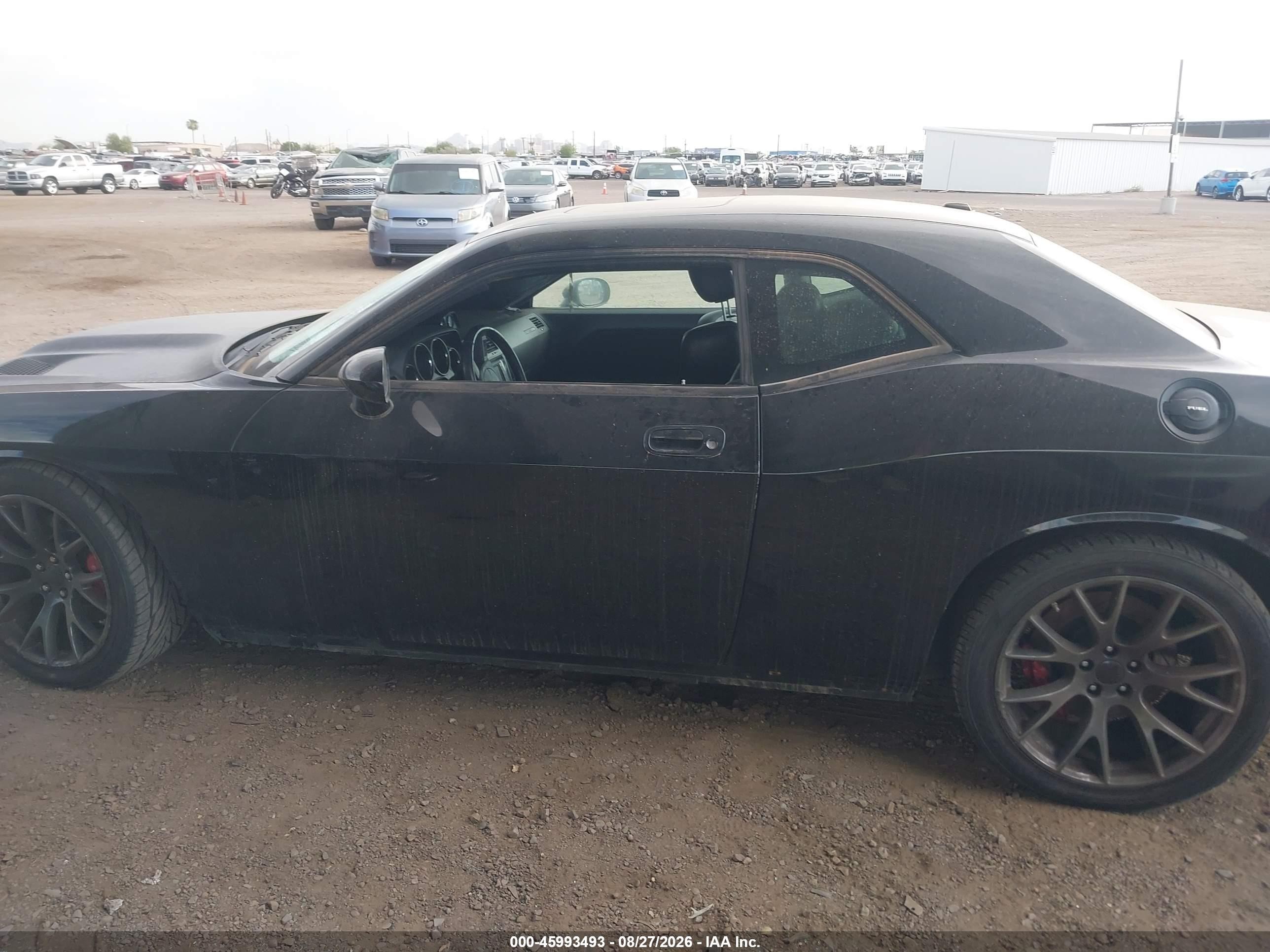 2009 Dodge Challenger Srt8 Black vin: 2B3LJ74W39H545508