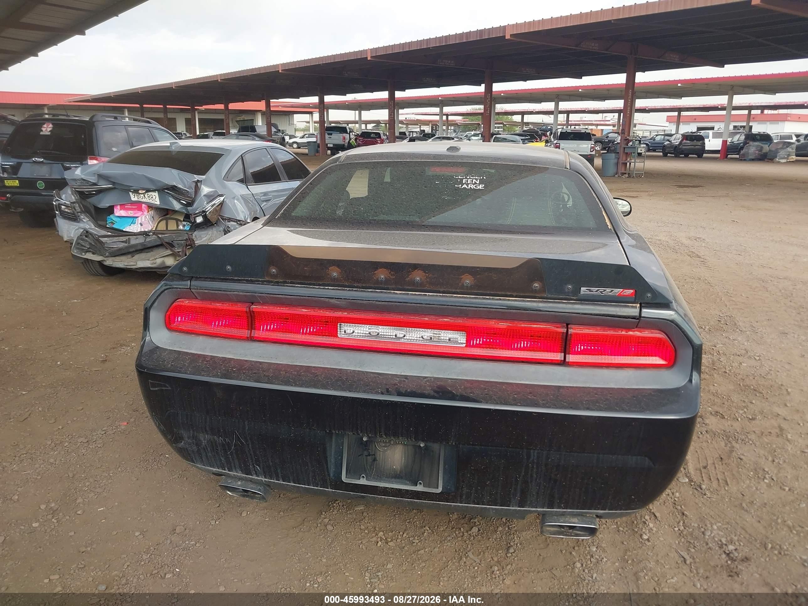 2009 Dodge Challenger Srt8 Black vin: 2B3LJ74W39H545508