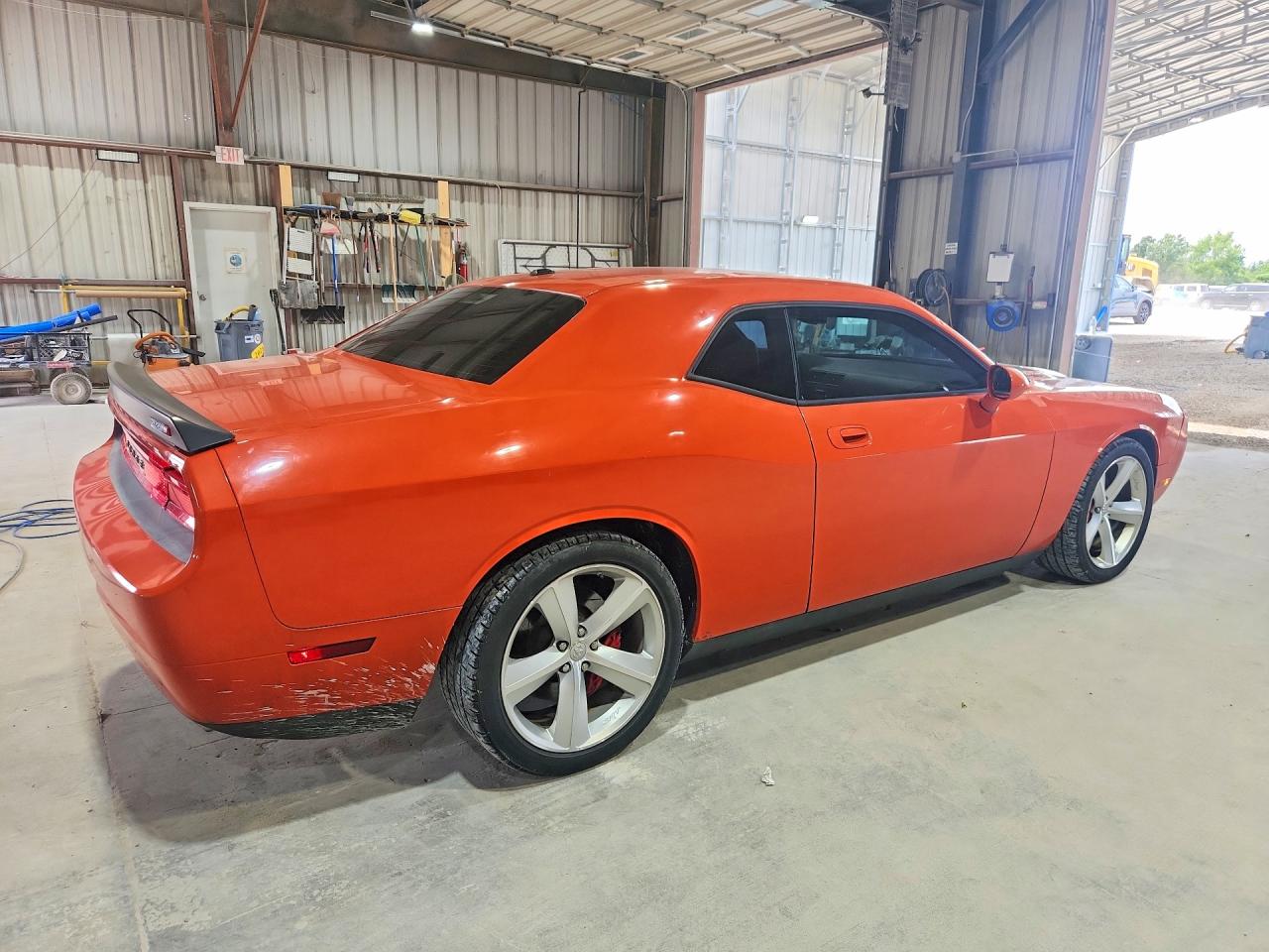2009 Dodge Challenger Srt-8 Orange vin: 2B3LJ74W49H524425