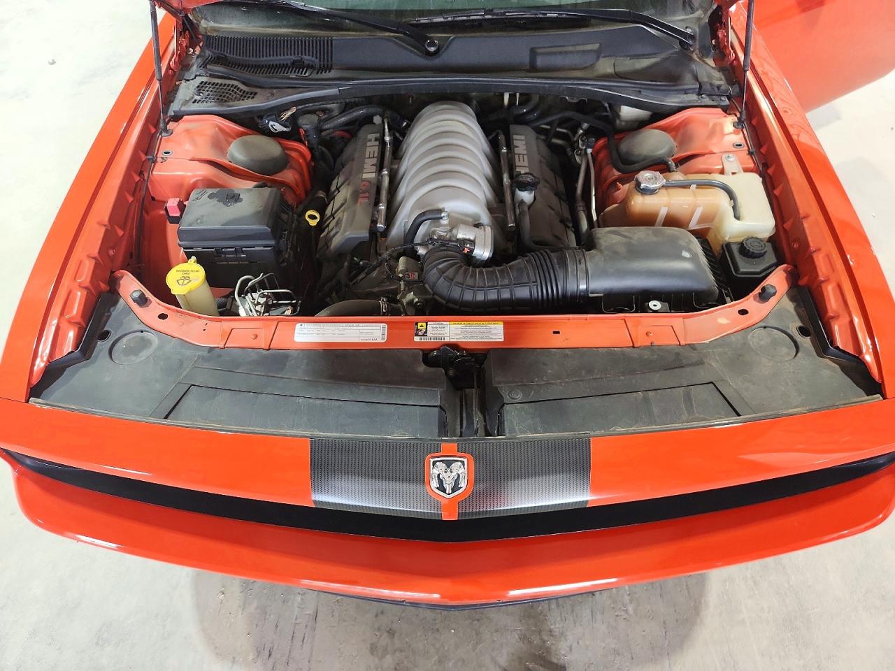 2009 Dodge Challenger Srt-8 Orange vin: 2B3LJ74W49H524425