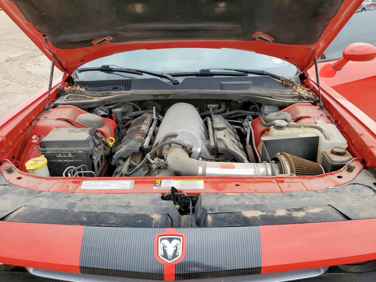 2009 Dodge Challenger Srt-8 Red vin: 2B3LJ74W49H549308