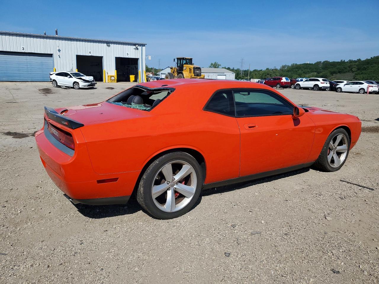 2009 Dodge Challenger Srt-8 Orange vin: 2B3LJ74W49H569963