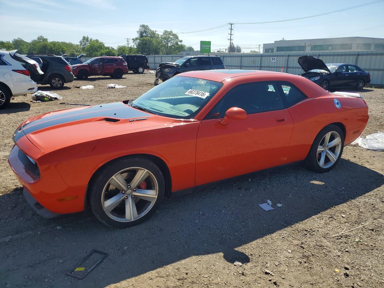 2009 Dodge Challenger Srt-8 Orange vin: 2B3LJ74W49H569963