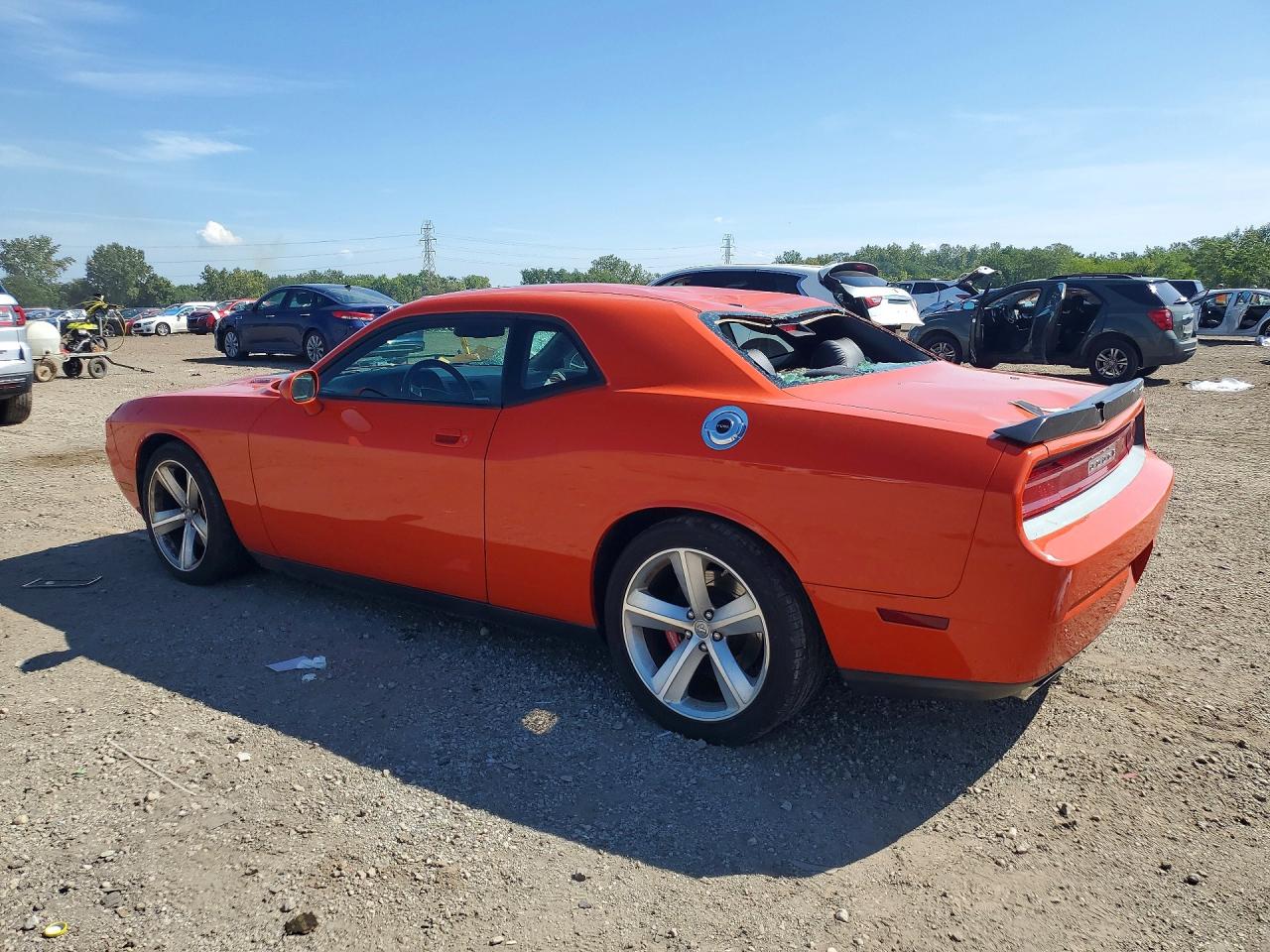 2009 Dodge Challenger Srt-8 Orange vin: 2B3LJ74W49H569963