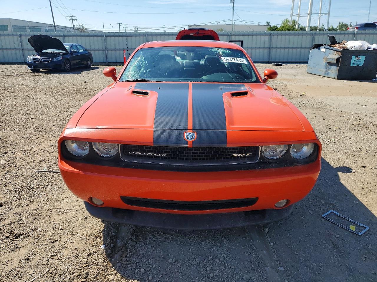 2009 Dodge Challenger Srt-8 Orange vin: 2B3LJ74W49H569963