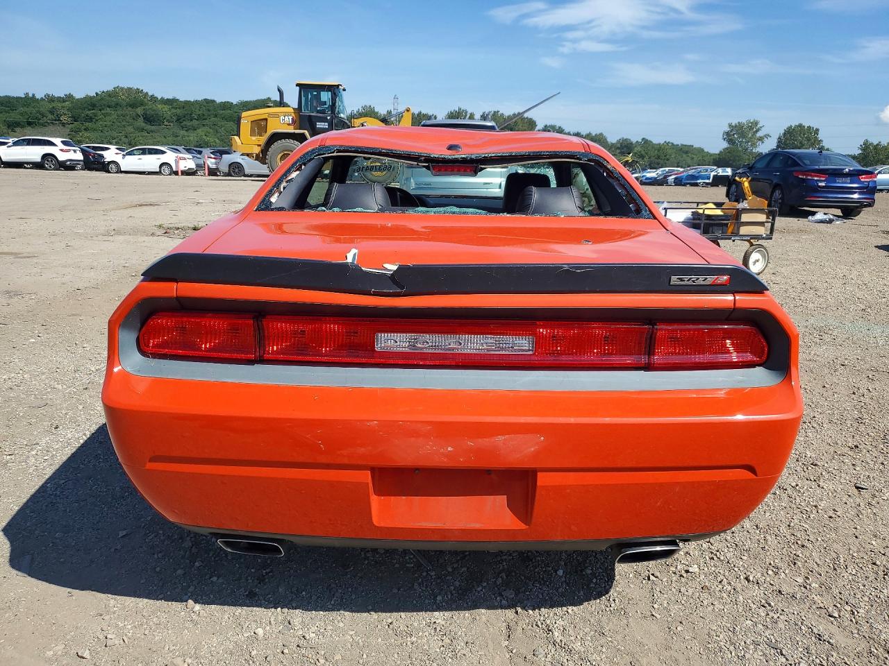 2009 Dodge Challenger Srt-8 Orange vin: 2B3LJ74W49H569963
