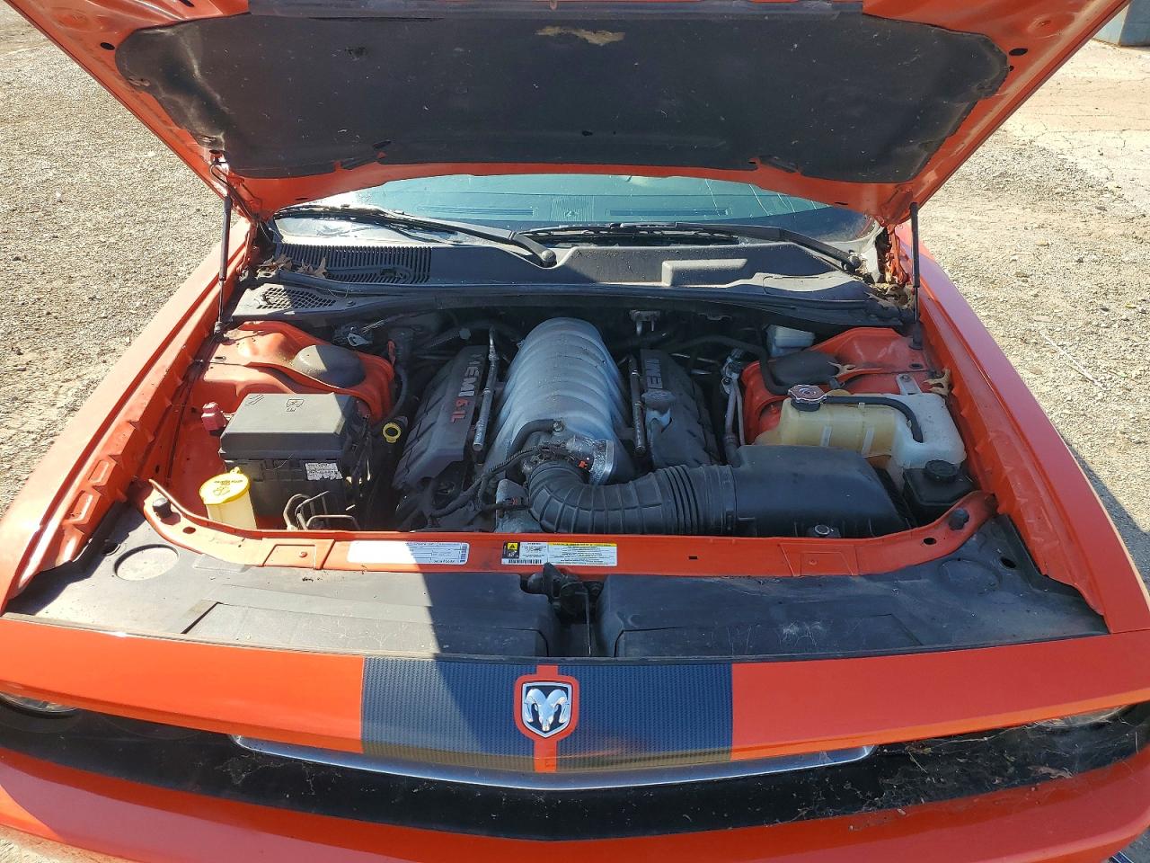 2009 Dodge Challenger Srt-8 Orange vin: 2B3LJ74W49H569963
