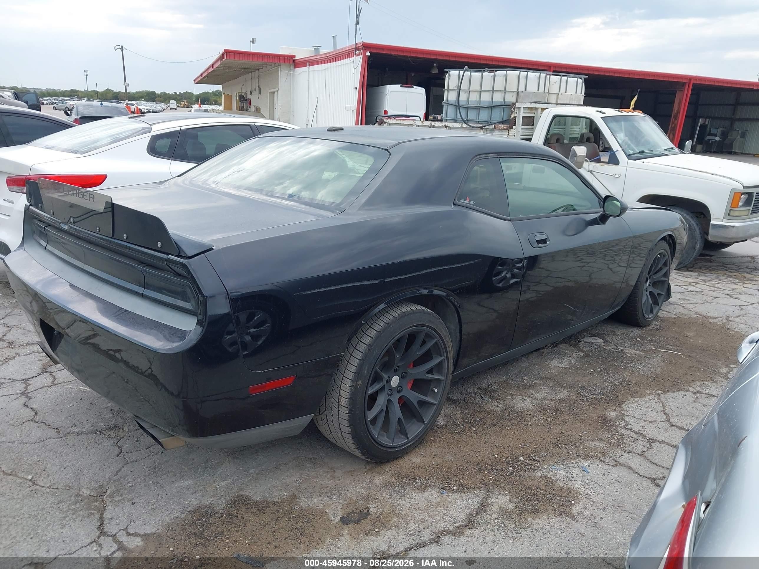 2009 Dodge Challenger Srt8 Black vin: 2B3LJ74W59H539130
