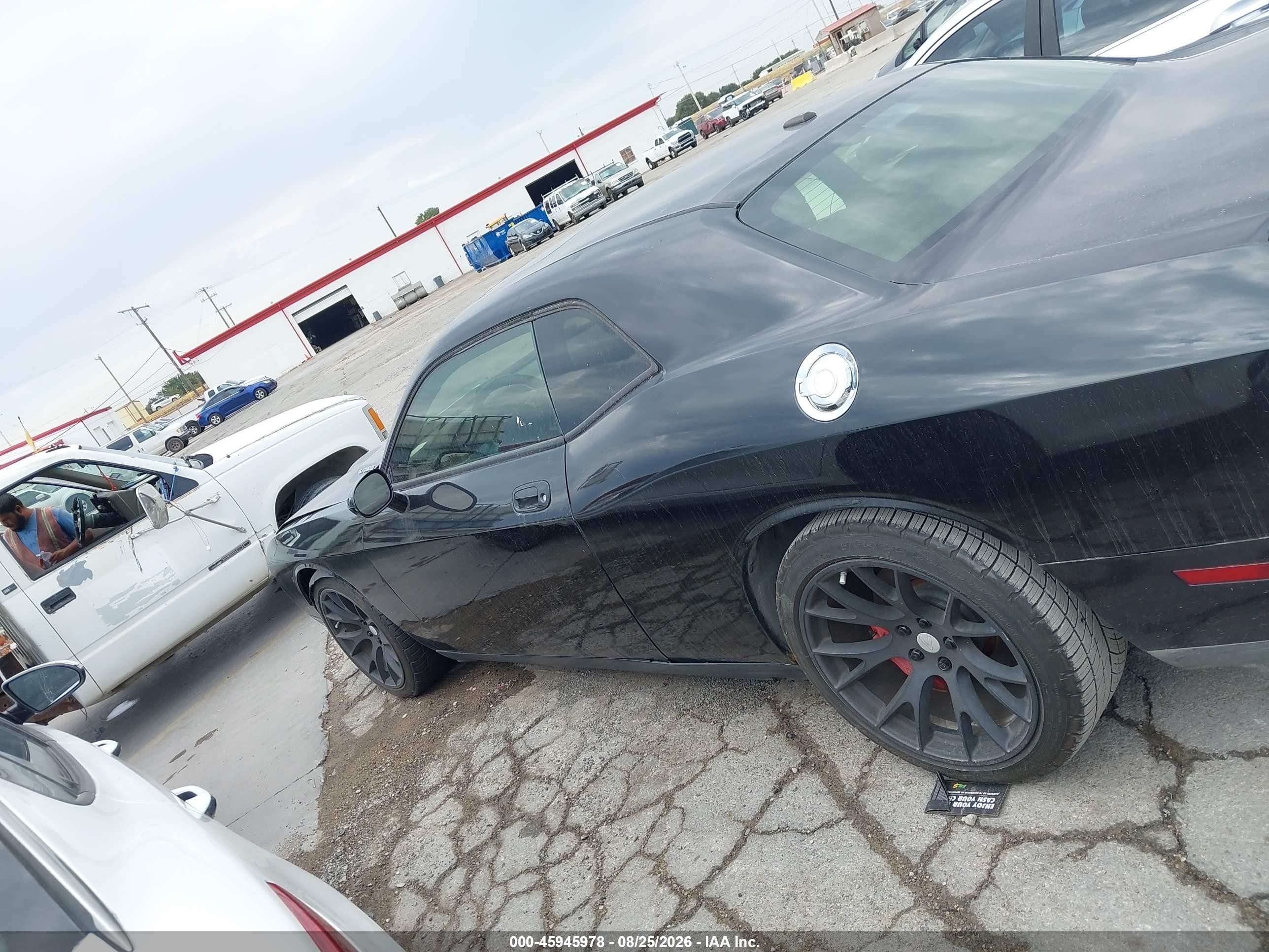 2009 Dodge Challenger Srt8 Black vin: 2B3LJ74W59H539130