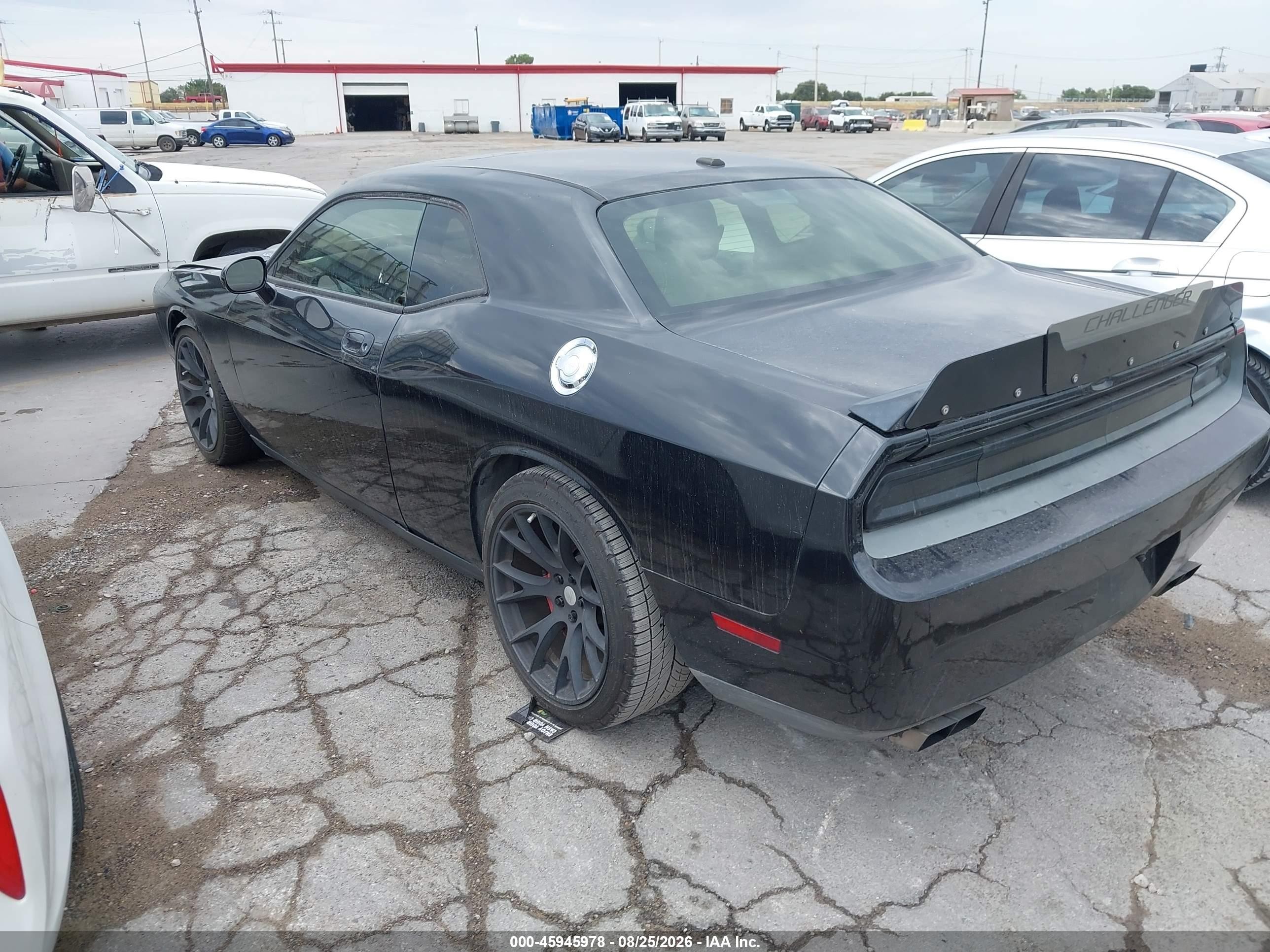 2009 Dodge Challenger Srt8 Black vin: 2B3LJ74W59H539130