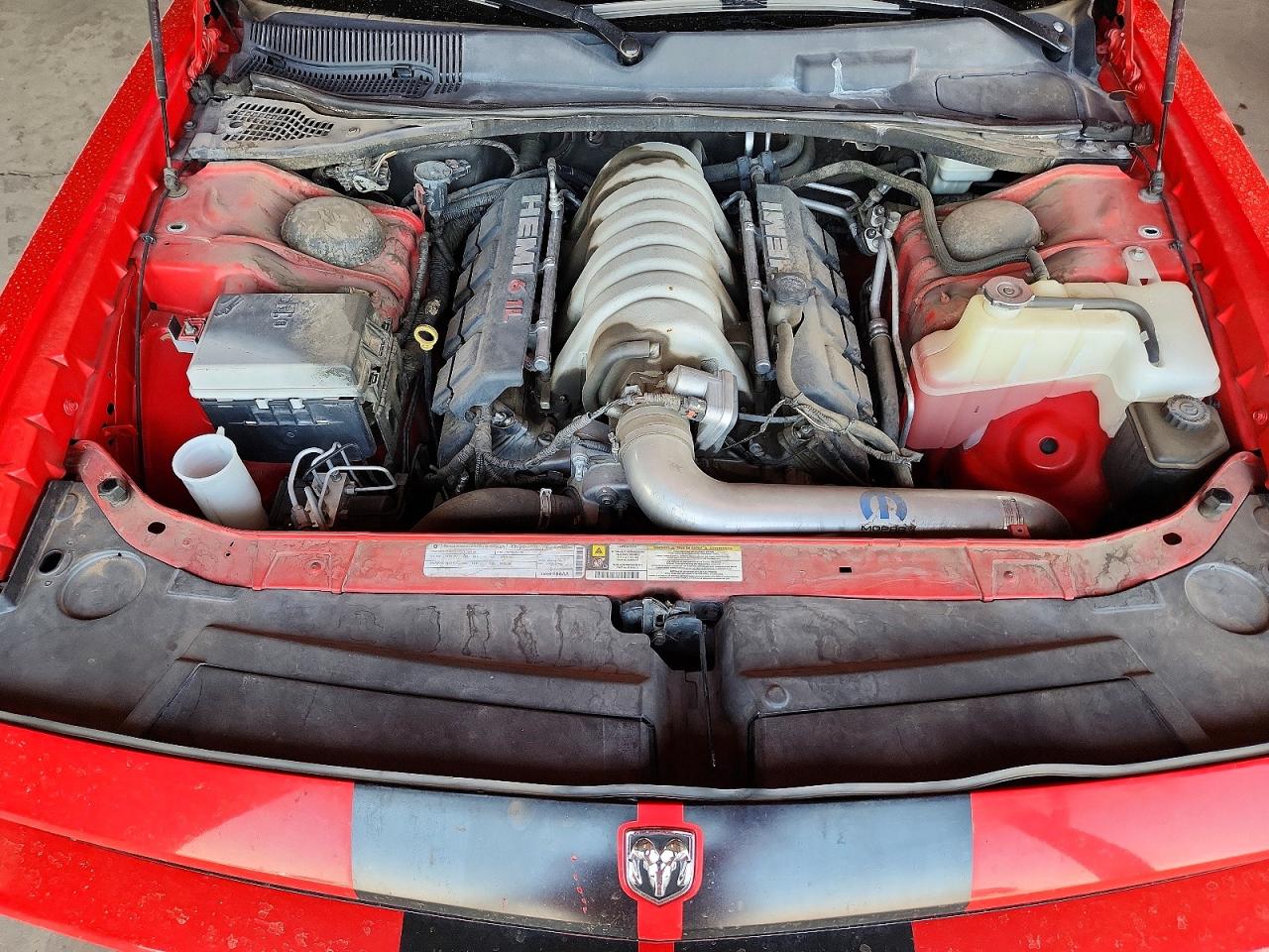 2009 Dodge Challenger Srt-8 Red vin: 2B3LJ74W59H563962