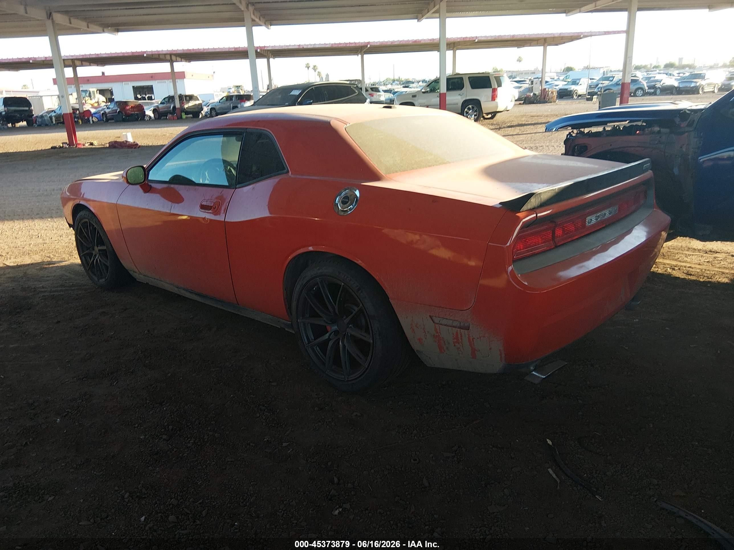 2009 Dodge Challenger Srt8 Orange vin: 2B3LJ74W69H588112