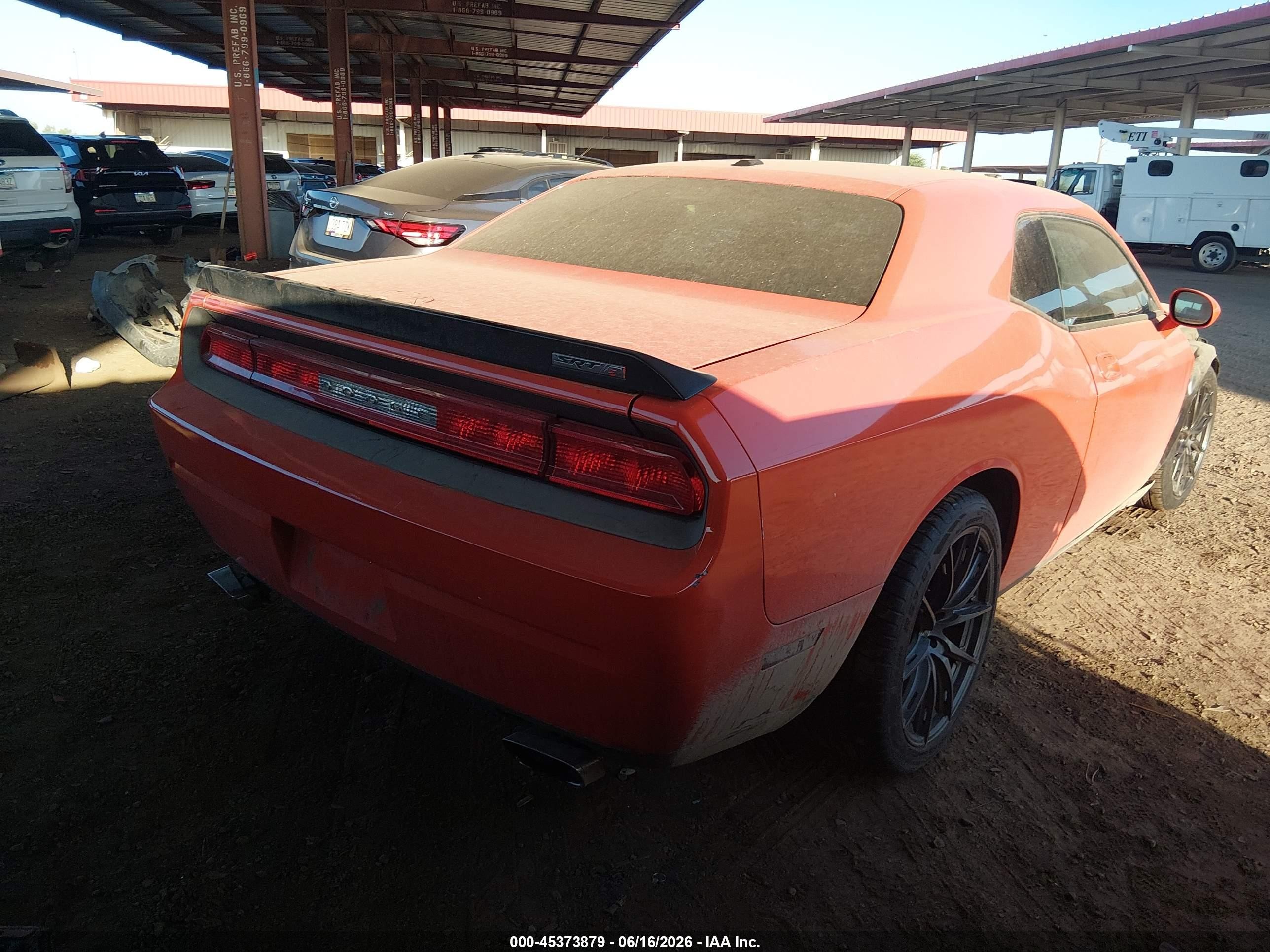 2009 Dodge Challenger Srt8 Orange vin: 2B3LJ74W69H588112
