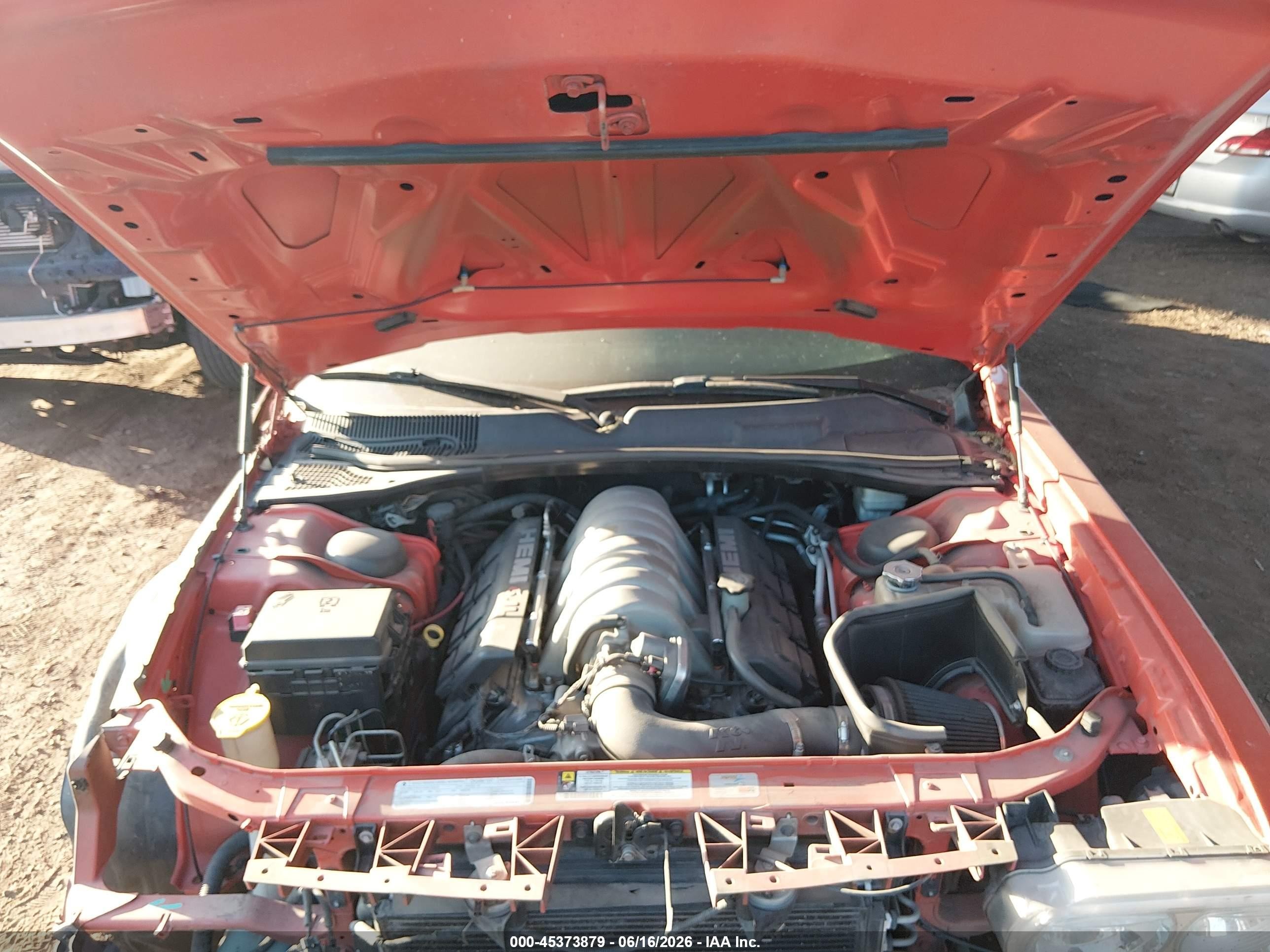 2009 Dodge Challenger Srt8 Orange vin: 2B3LJ74W69H588112