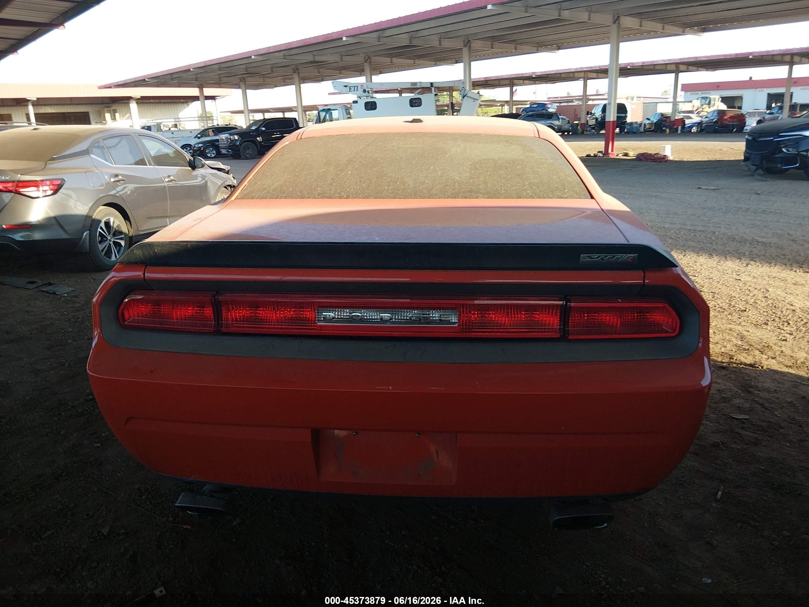 2009 Dodge Challenger Srt8 Orange vin: 2B3LJ74W69H588112