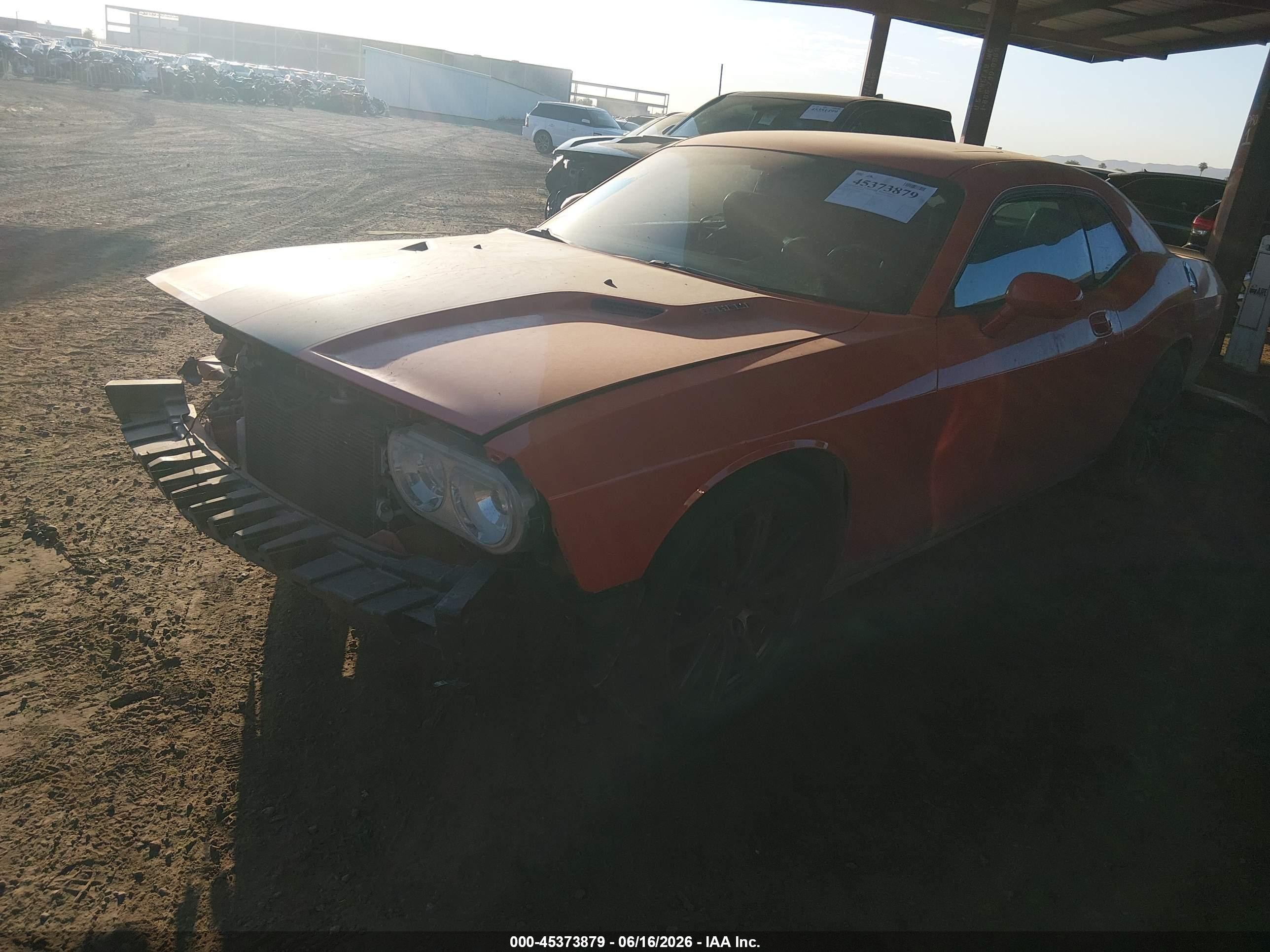 2009 Dodge Challenger Srt8 Orange vin: 2B3LJ74W69H588112