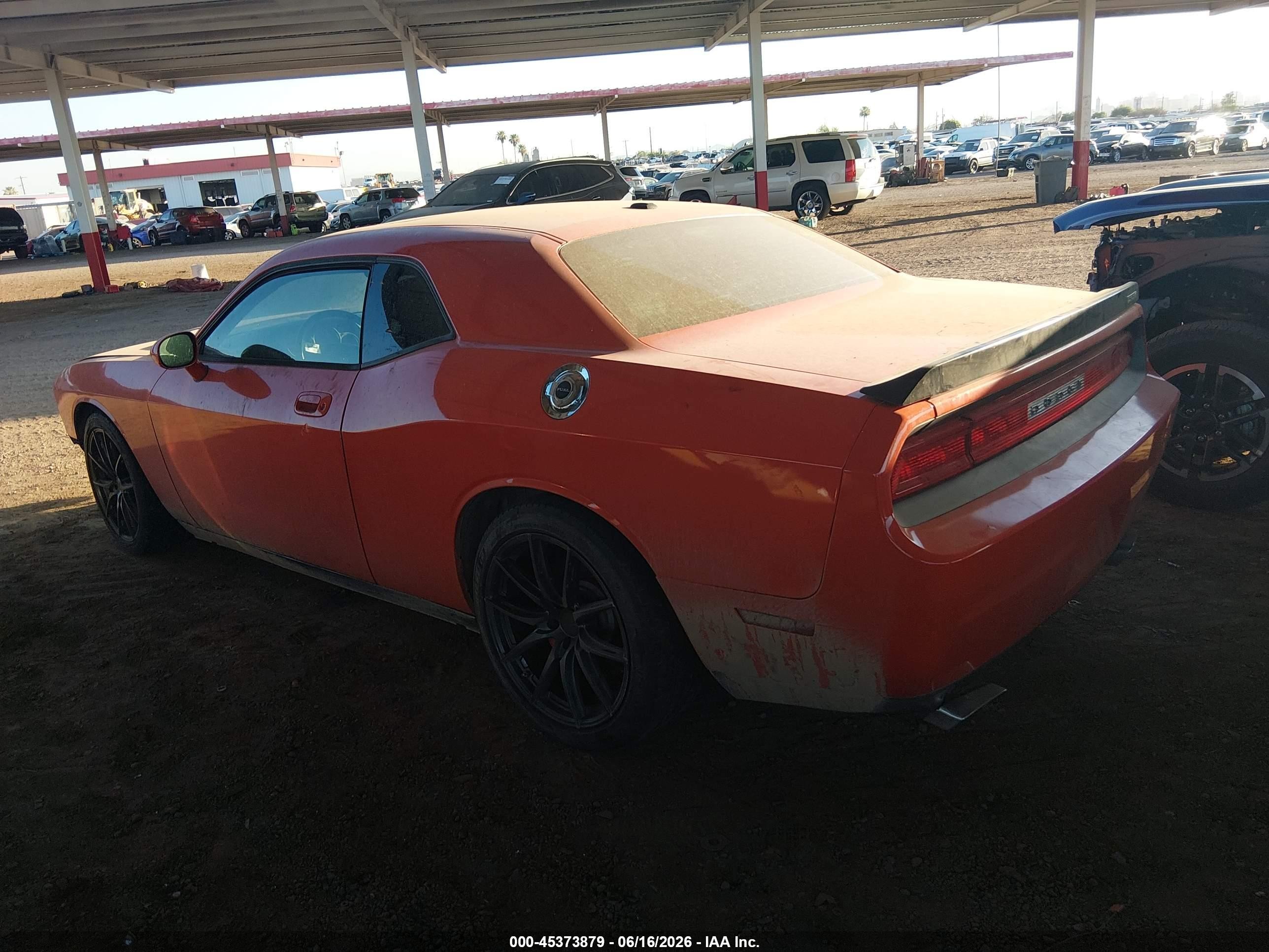 2009 Dodge Challenger Srt8 Orange vin: 2B3LJ74W69H588112