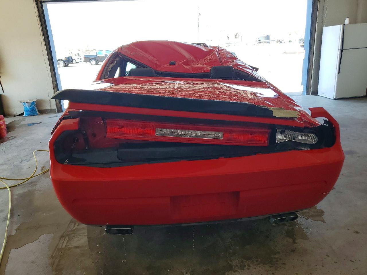 2009 Dodge Challenger Srt-8 Red vin: 2B3LJ74W79H570637