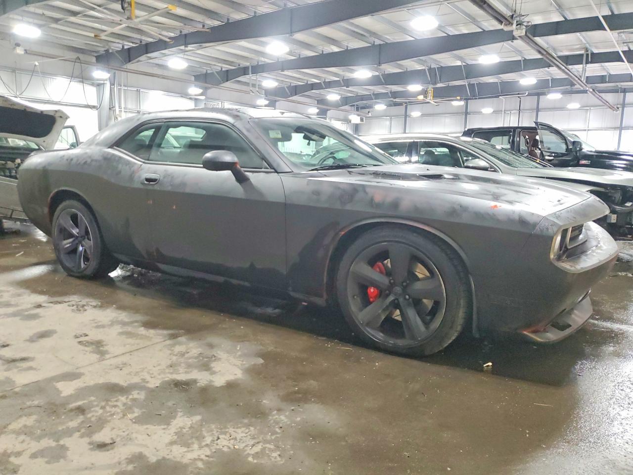 2008 Dodge Challenger Srt-8 Black vin: 2B3LJ74W88H289154