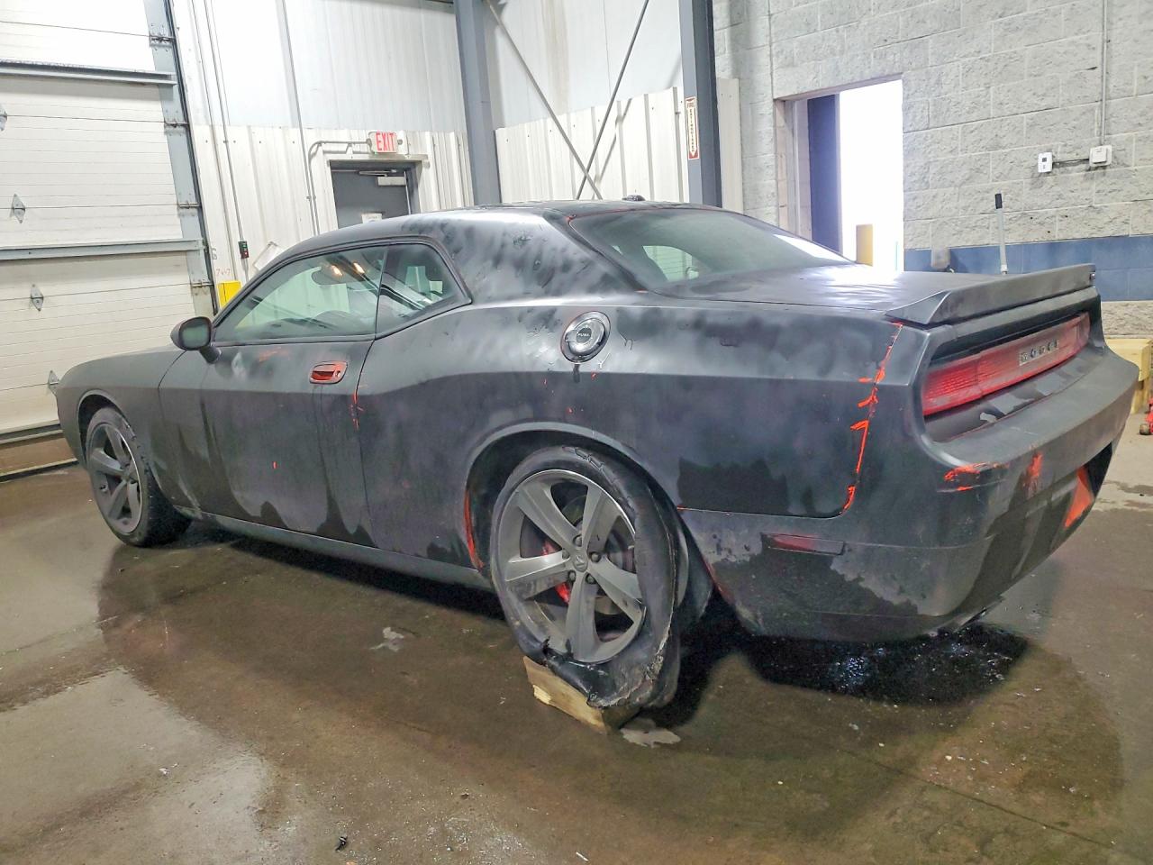 2008 Dodge Challenger Srt-8 Black vin: 2B3LJ74W88H289154