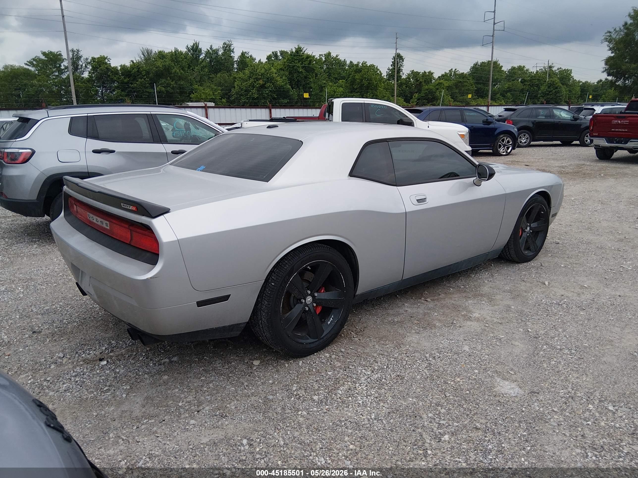 2009 Dodge Challenger Srt8 Silver vin: 2B3LJ74W89H545519