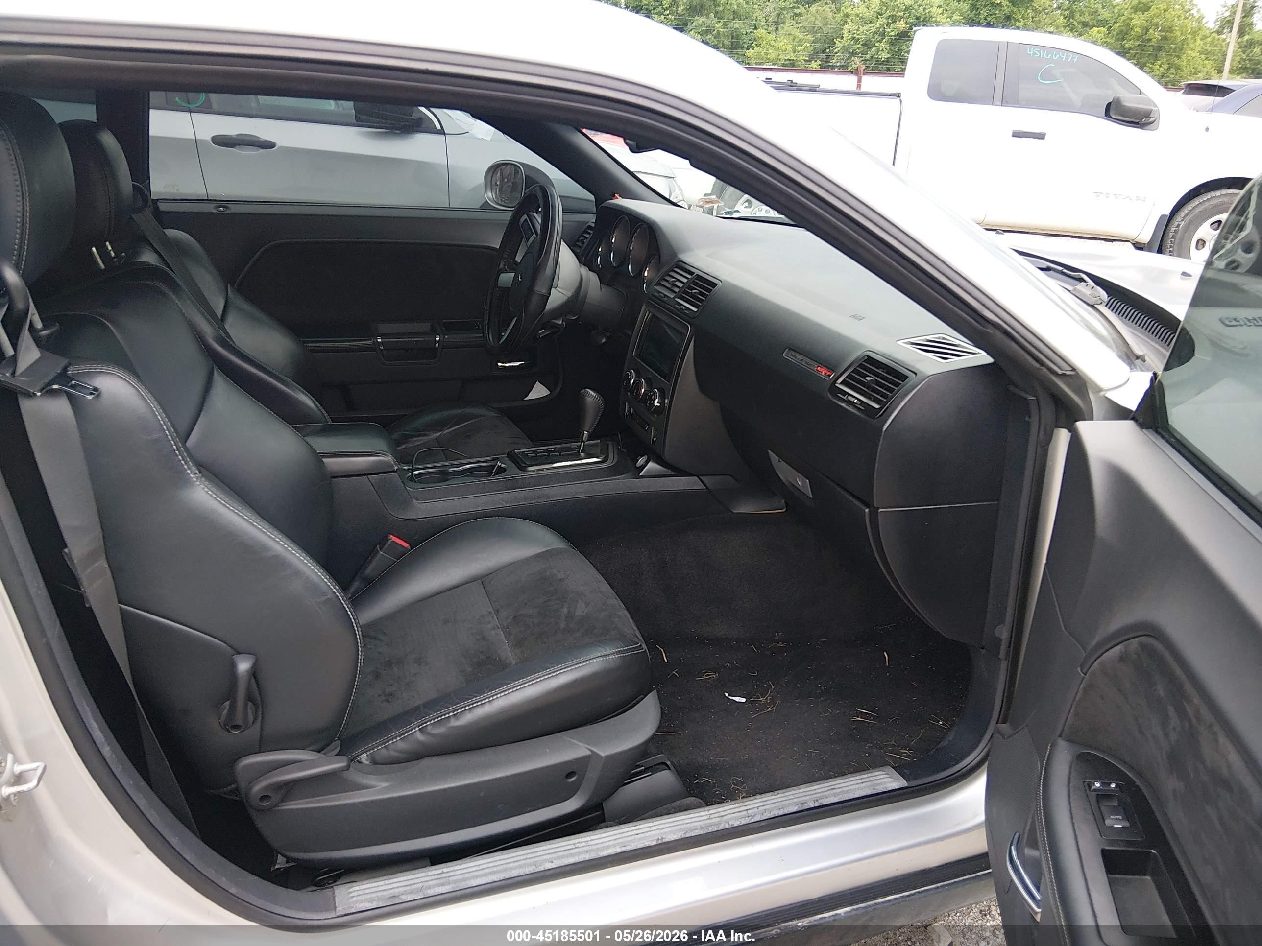 2009 Dodge Challenger Srt8 Silver vin: 2B3LJ74W89H545519