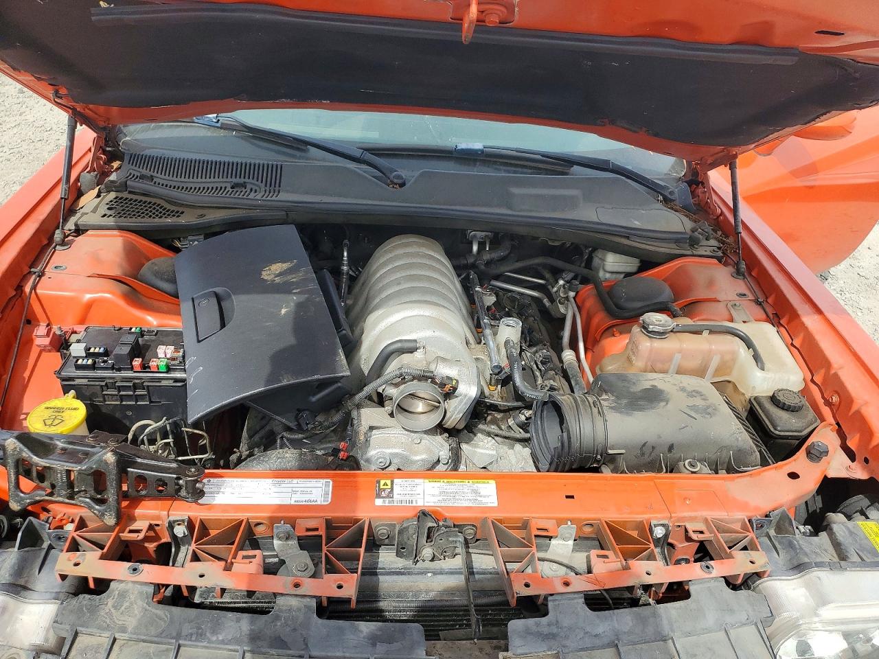 2009 Dodge Challenger Srt-8 Orange vin: 2B3LJ74W89H546346