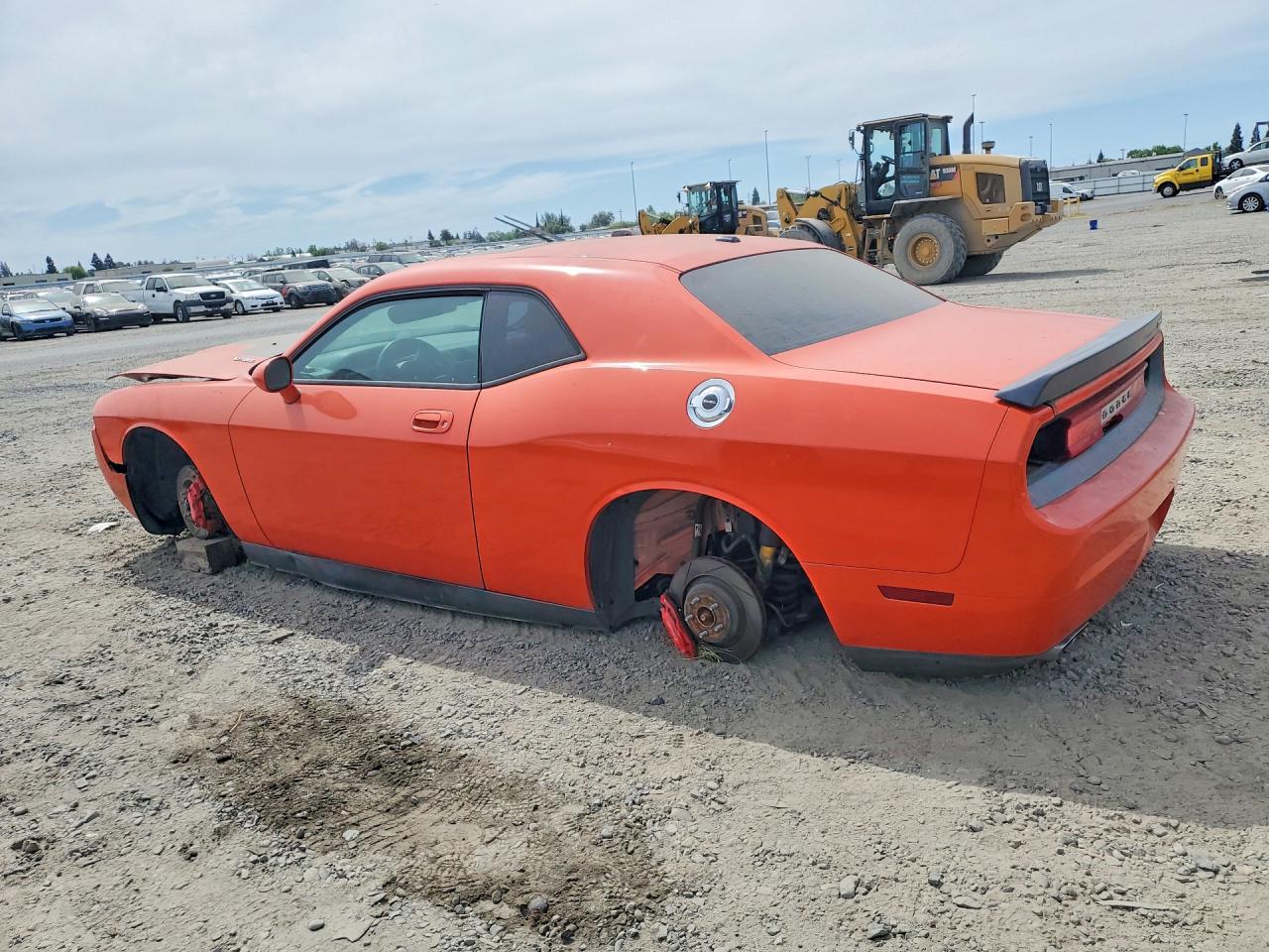 2009 Dodge Challenger Srt-8 Orange vin: 2B3LJ74W89H546346