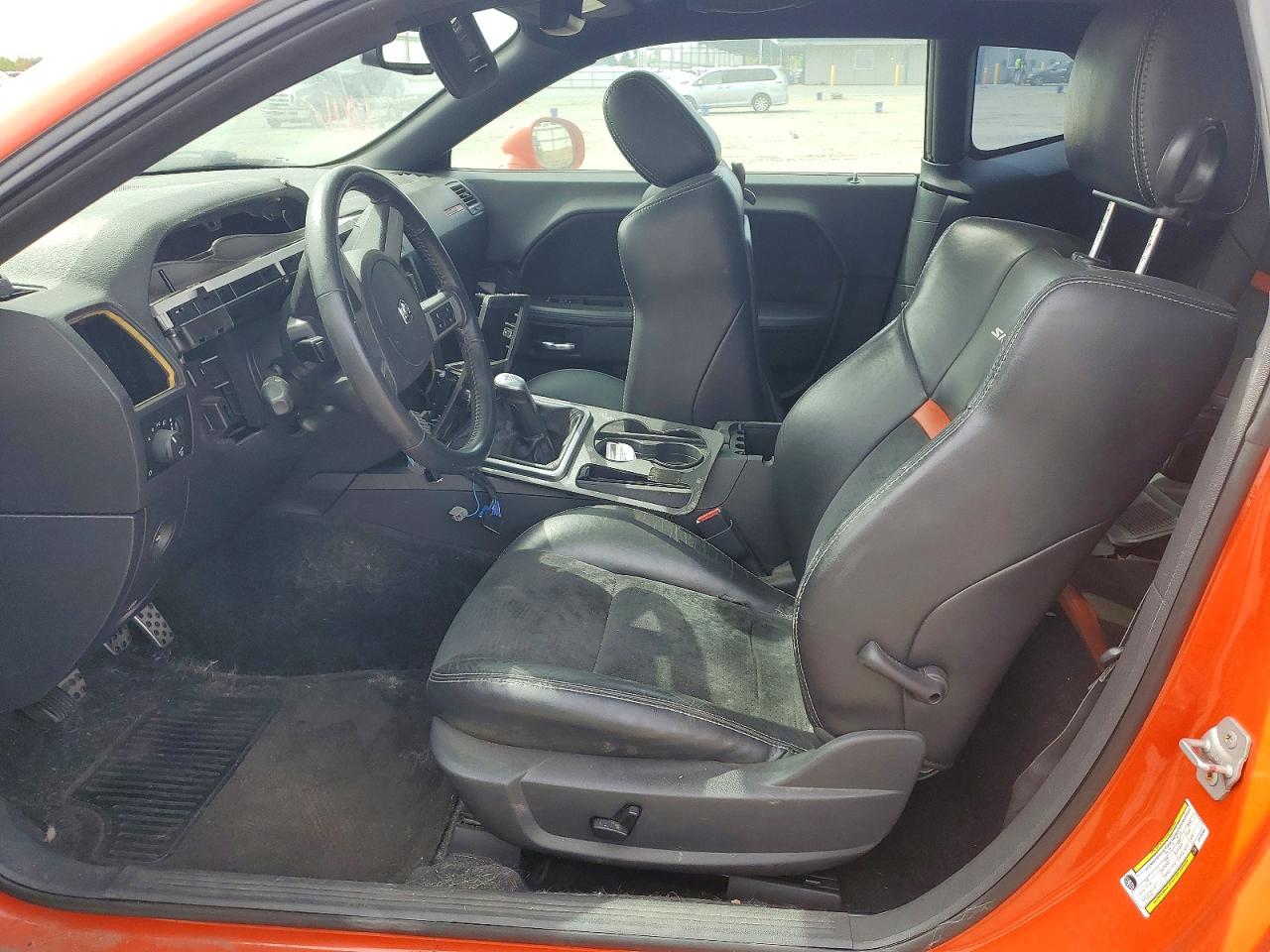 2009 Dodge Challenger Srt-8 Orange vin: 2B3LJ74W89H546346