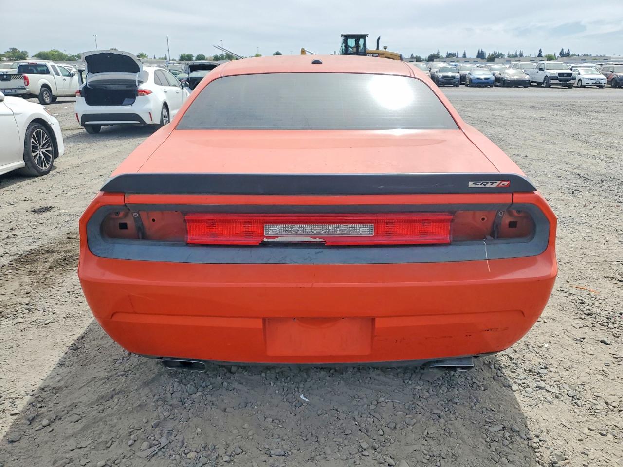 2009 Dodge Challenger Srt-8 Orange vin: 2B3LJ74W89H546346