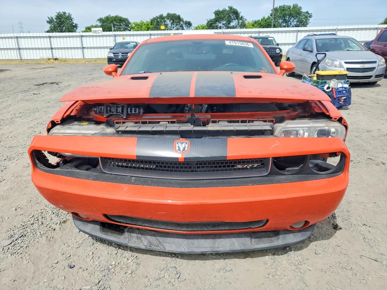 2009 Dodge Challenger Srt-8 Orange vin: 2B3LJ74W89H546346