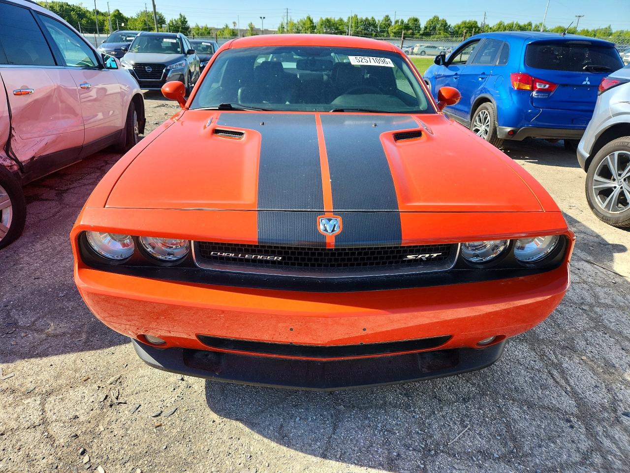 2009 Dodge Challenger Srt-8 Orange vin: 2B3LJ74W99H546470